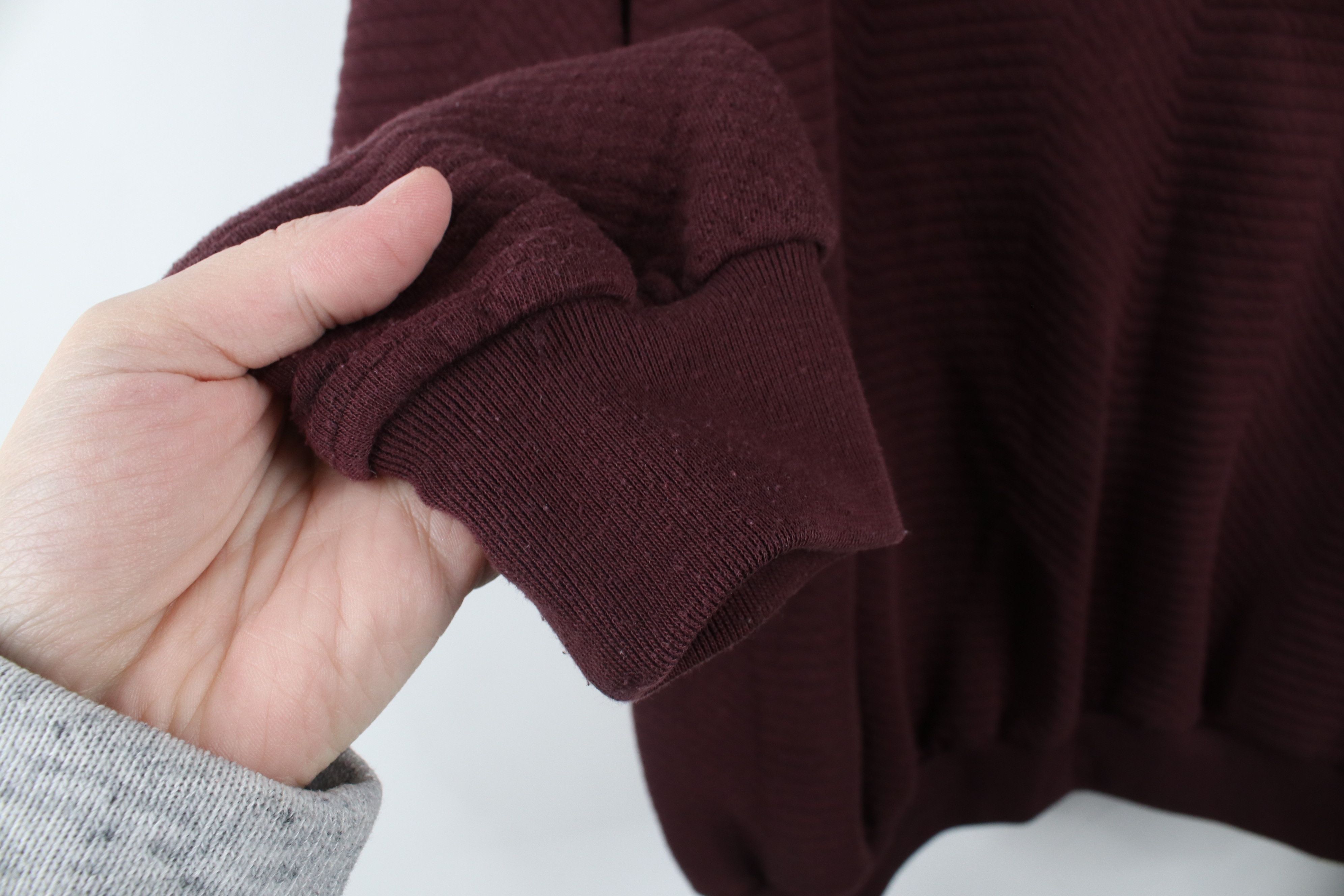 Vintage Vintage 90s Streetwear Textured Collared Long Sleeve Polo Size US XL / EU 56 / 4 - 7 Thumbnail