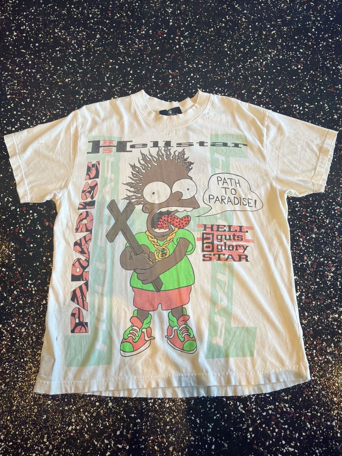 HELLSTAR Hellstar Bart Tee Size US L / EU 52-54 / 3 - 1 Thumbnail