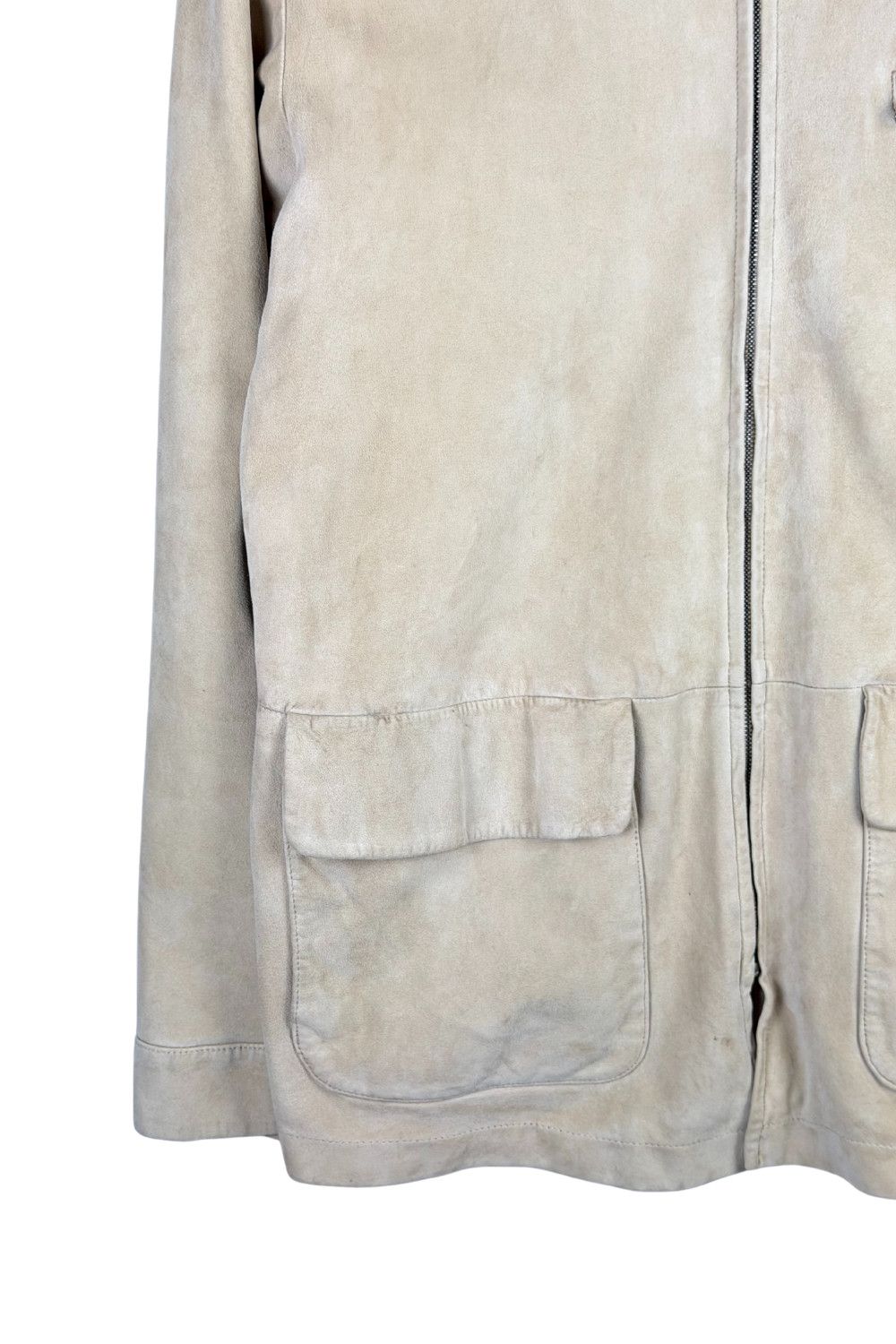 Polo Ralph Lauren Polo Ralph Lauren Lamb Suede Zip Jacket – c. late 90s Size US L / EU 52-54 / 3 - 14 Thumbnail