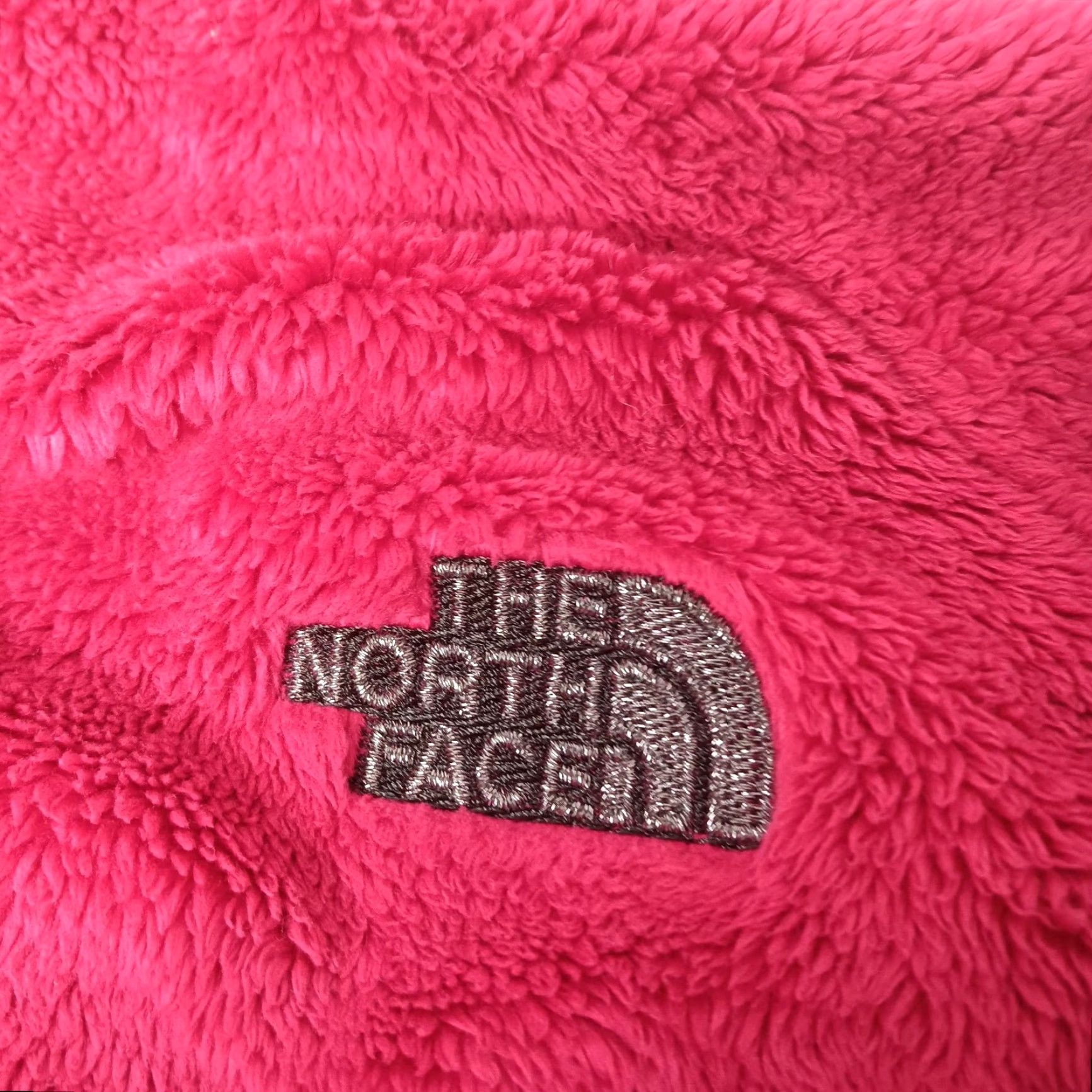 The North Face The North Face Jacket Women XS Osito Pink Plush Fleece Zip Silver Accents Size XS / US 0-2 / IT 36-38 - 5 Thumbnail