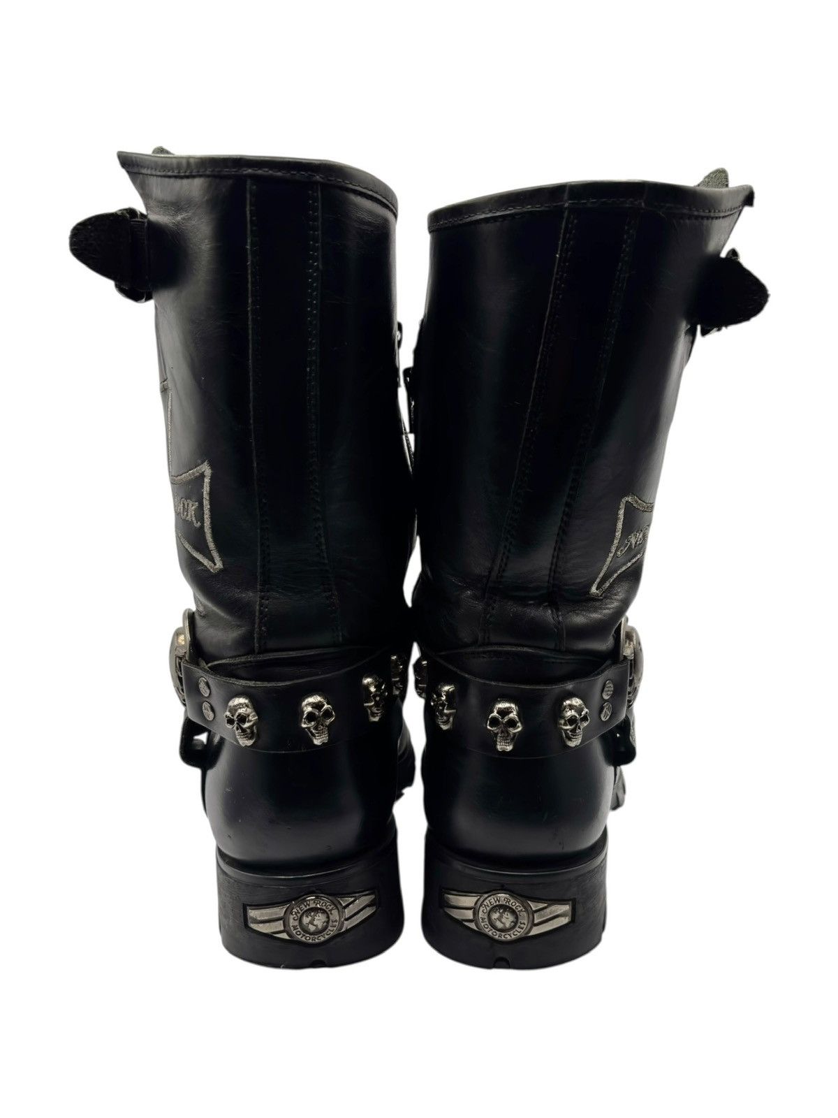 New Rock Vintage New Rock mid-calf biker boots Size 40 Size US 10 / IT 40 - 4 Thumbnail