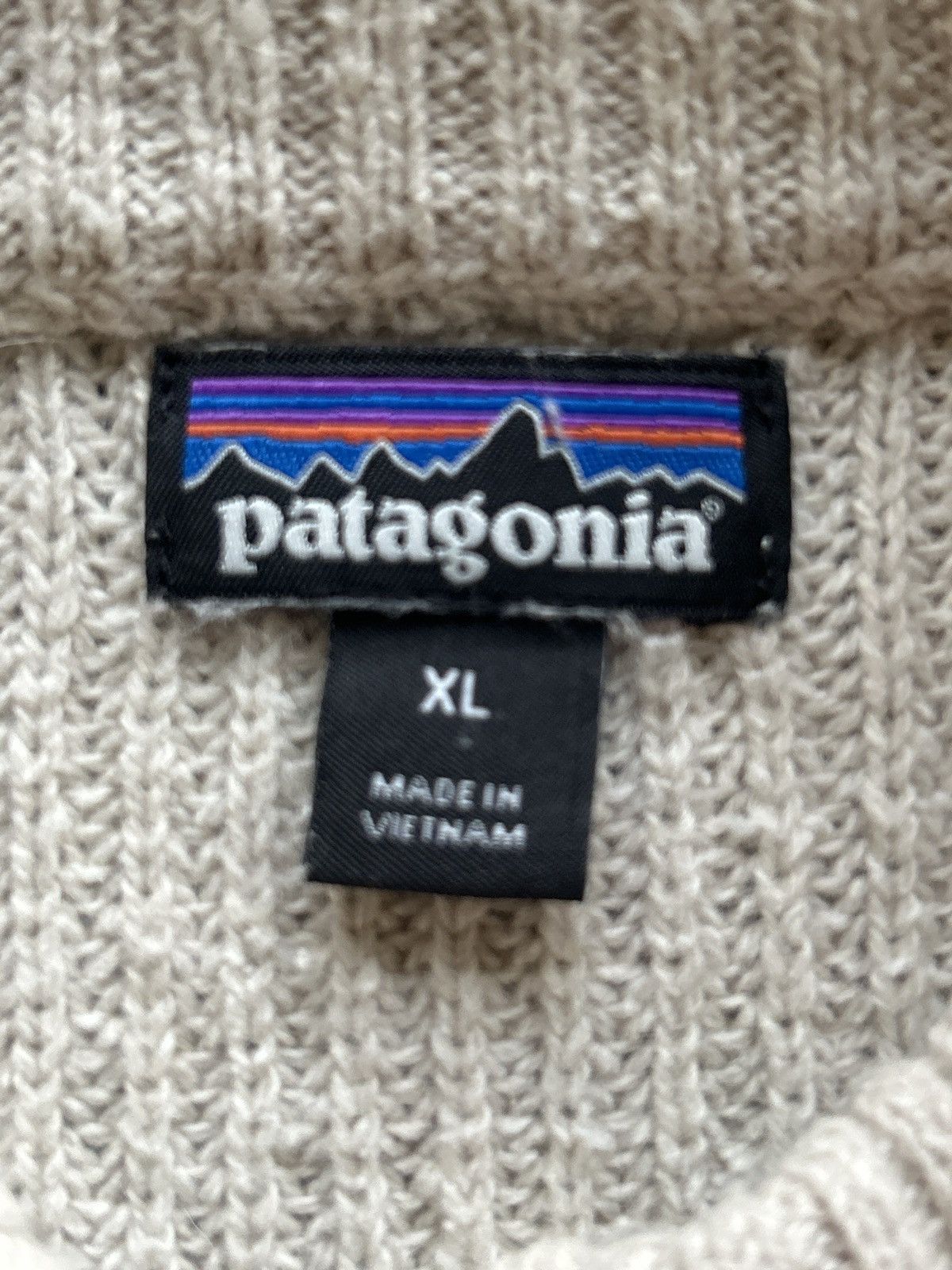 Patagonia Cream Patagonia sweater Size US XL / EU 56 / 4 - 2 Thumbnail