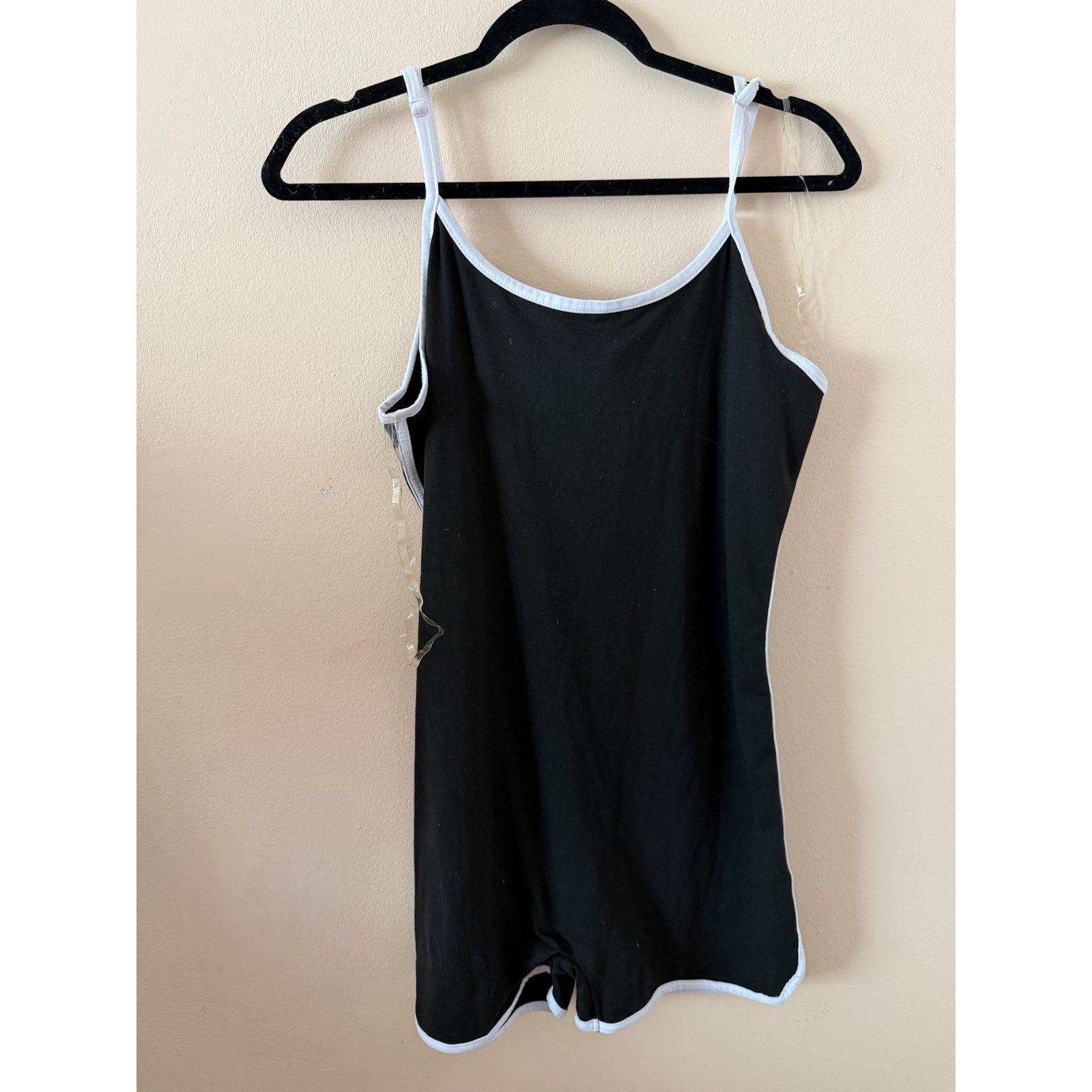 Fashion Nova Fashion Nova Go The Extra Mile Active Cami Romper Sz 1x Size 36" / US 14 / IT 50 - 1 Thumbnail
