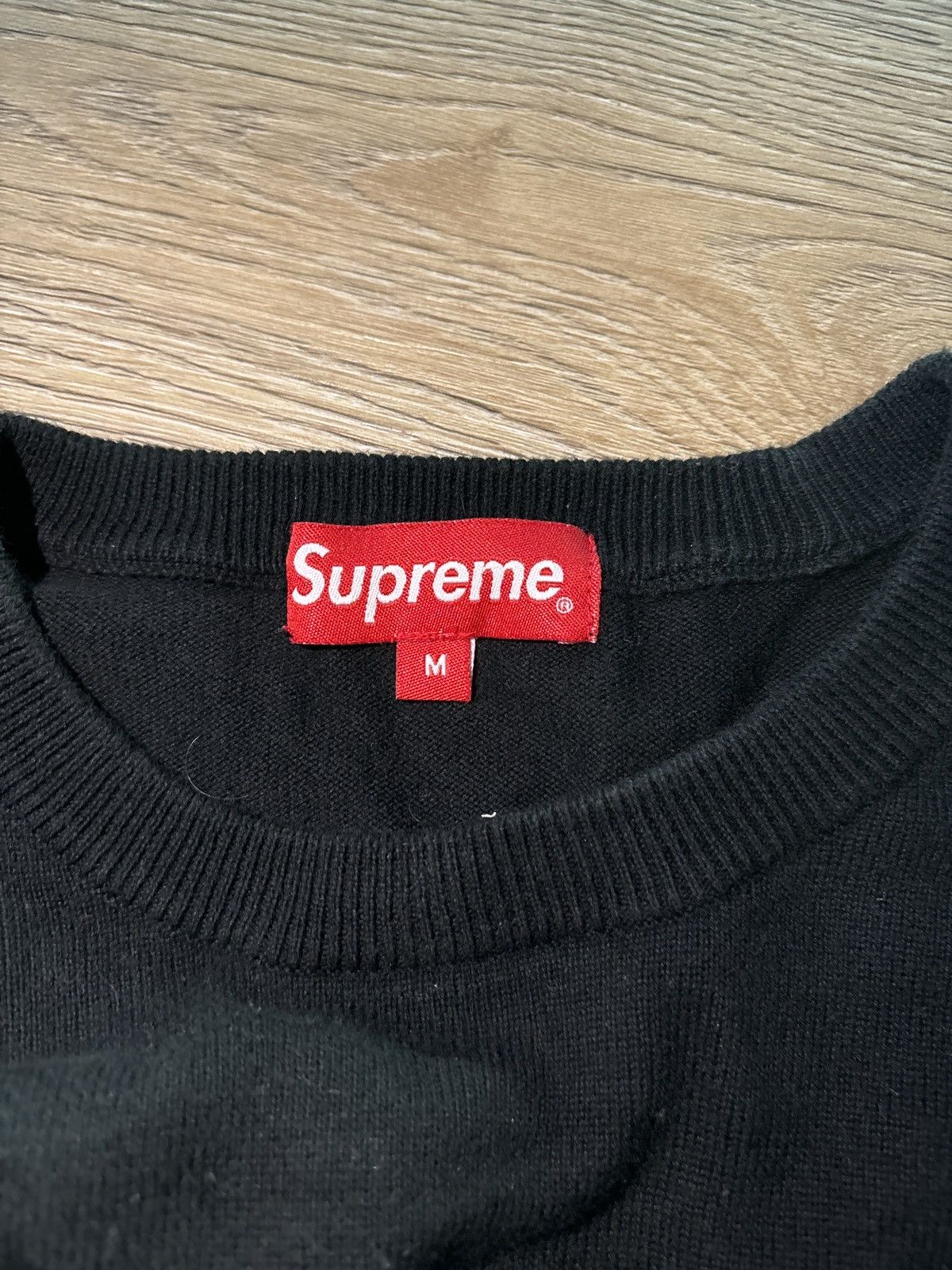 Supreme Supreme Cross Logo Knitwear Size US M / EU 48-50 / 2 - 3 Thumbnail