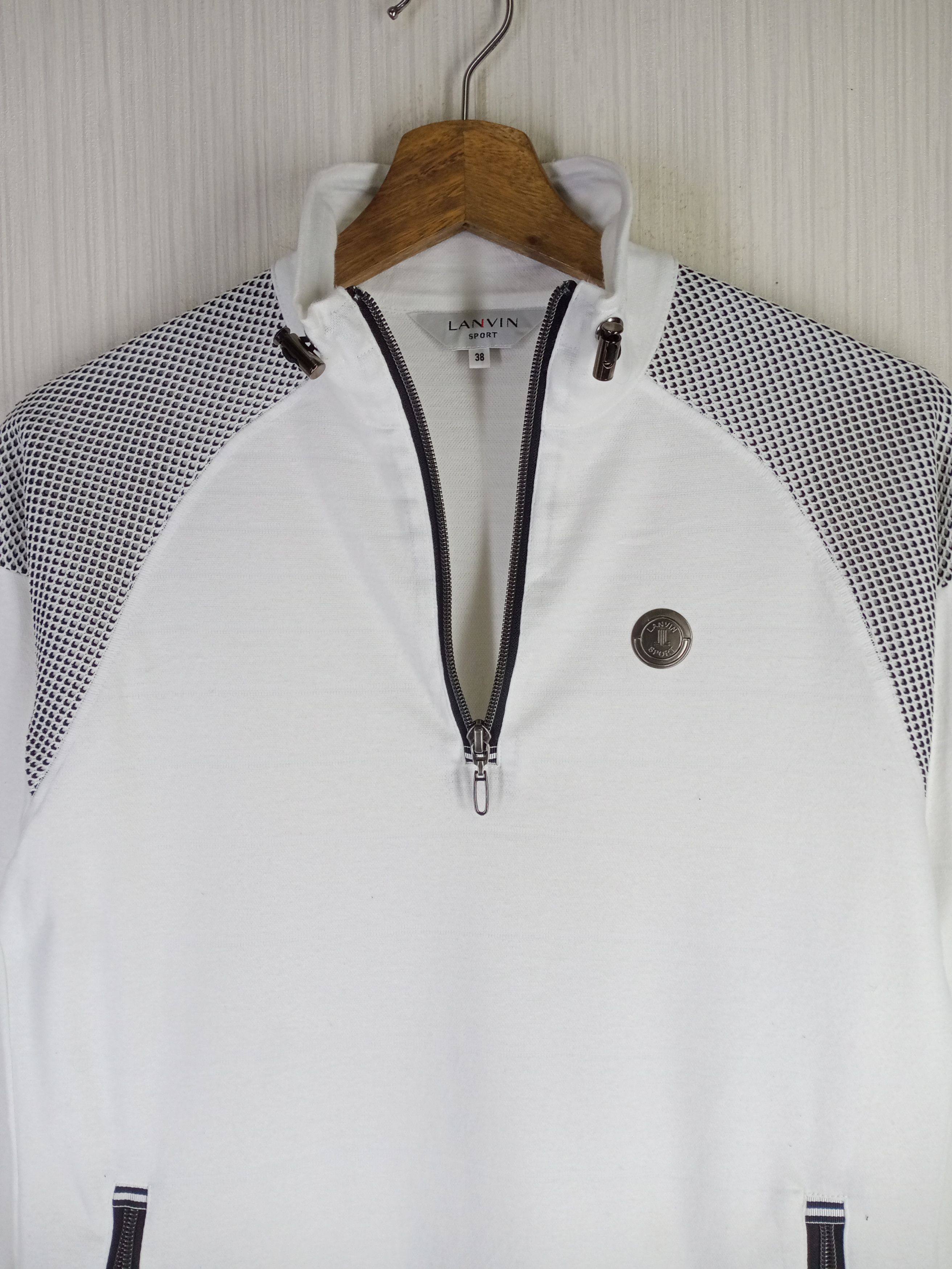 Lanvin RARE LANVIN SPORT SWEATER PULLOVER HALF ZIPPER Size US M / EU 48-50 / 2 - 3 Thumbnail