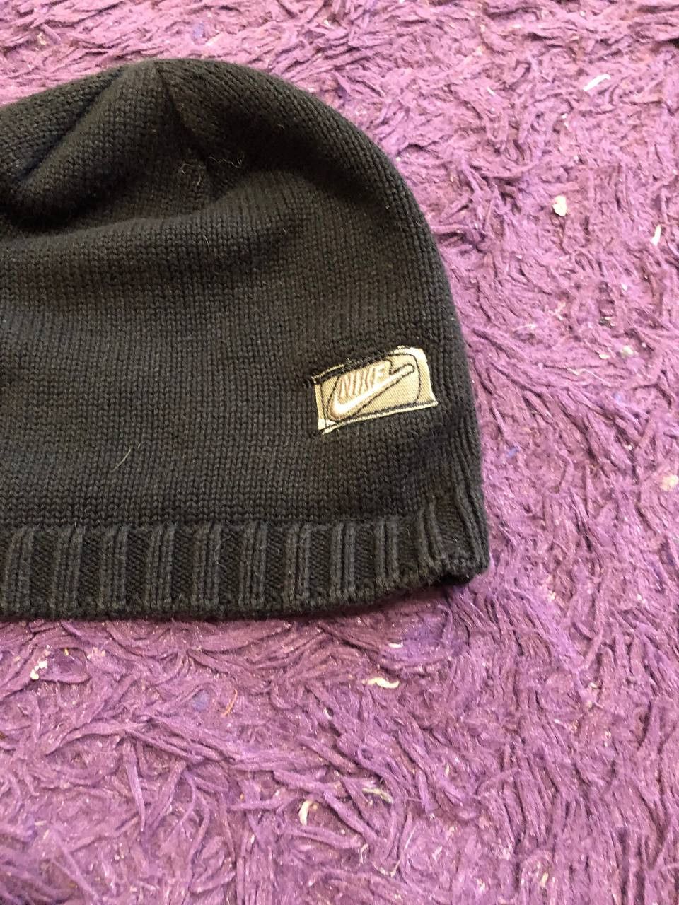 Nike Hats logo Streetwear Nike Black Vintage Y2K Size ONE SIZE - 7 Thumbnail