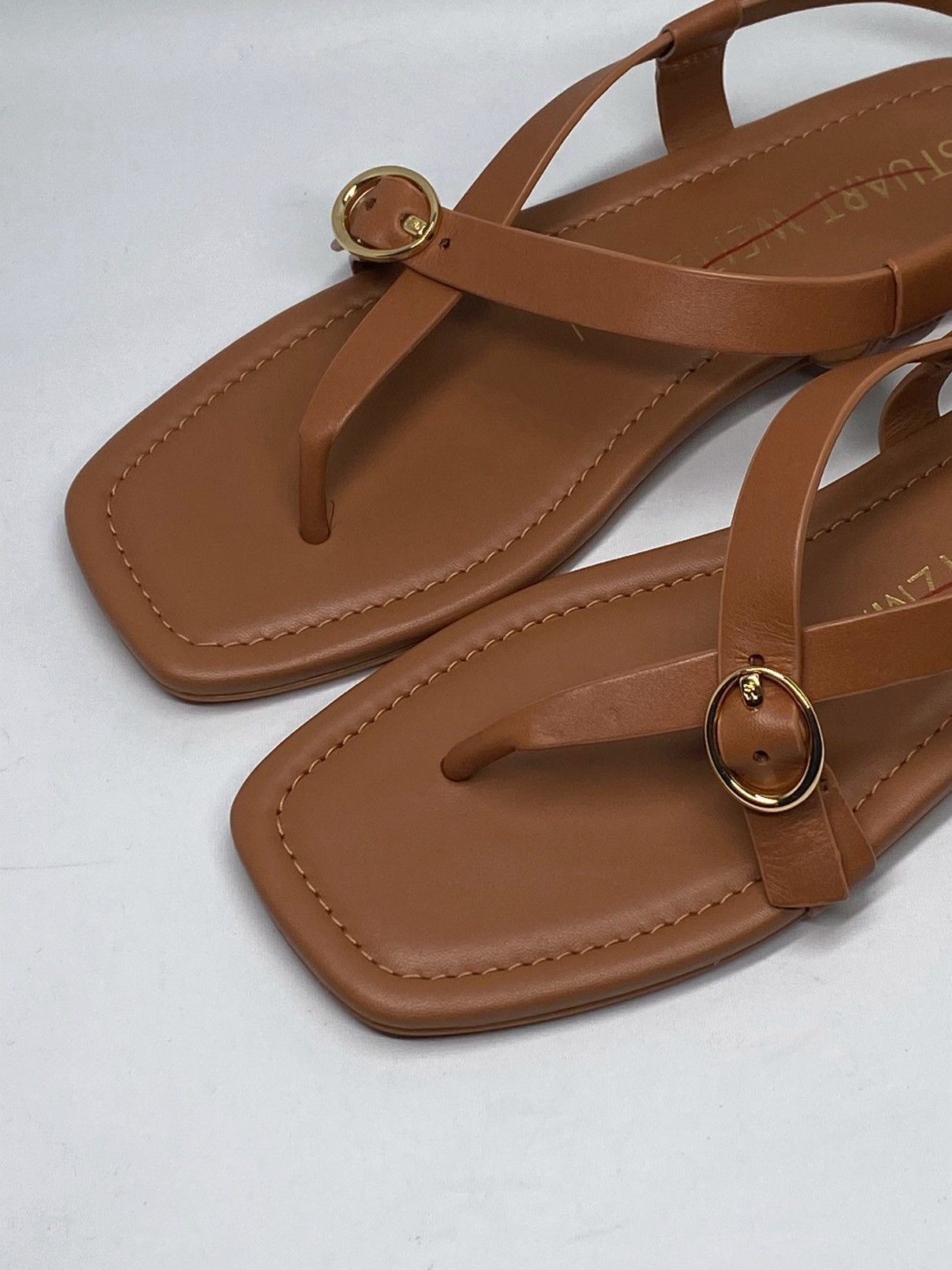 Stuart Weitzman Stuart Weitzman Benni Buckled Thong Sandals size 6 Size US 6 / IT 36 - 6 Thumbnail
