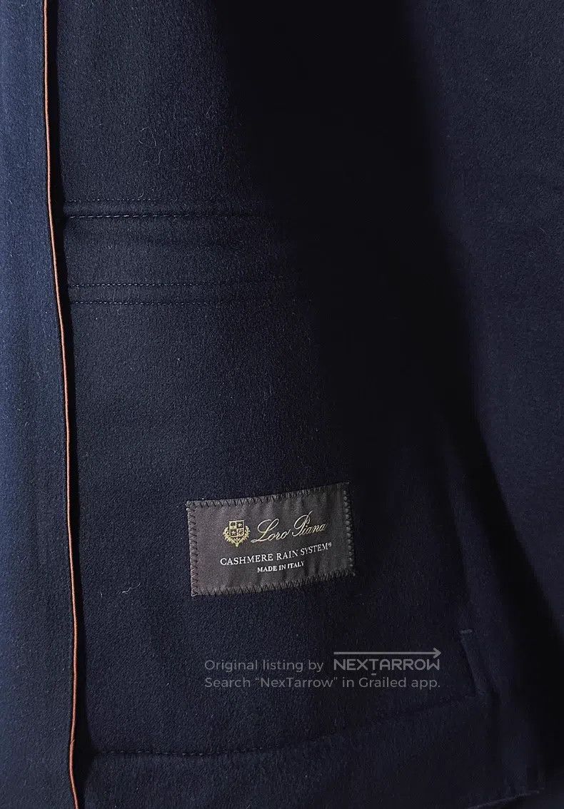 Loro Piana Loro Piana Full Cashmere Lapel Jacket Size US L / EU 52-54 / 3 - 8 Thumbnail