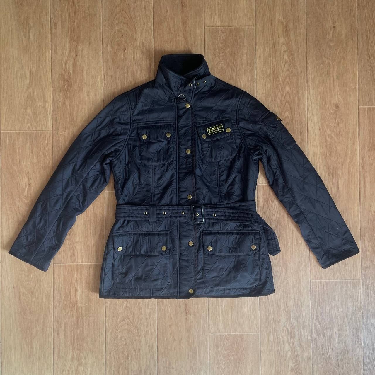 Barbour Women’s Quilted Bomber Jacket International Size 10 Size L / US 10 / IT 46 - 2 Thumbnail