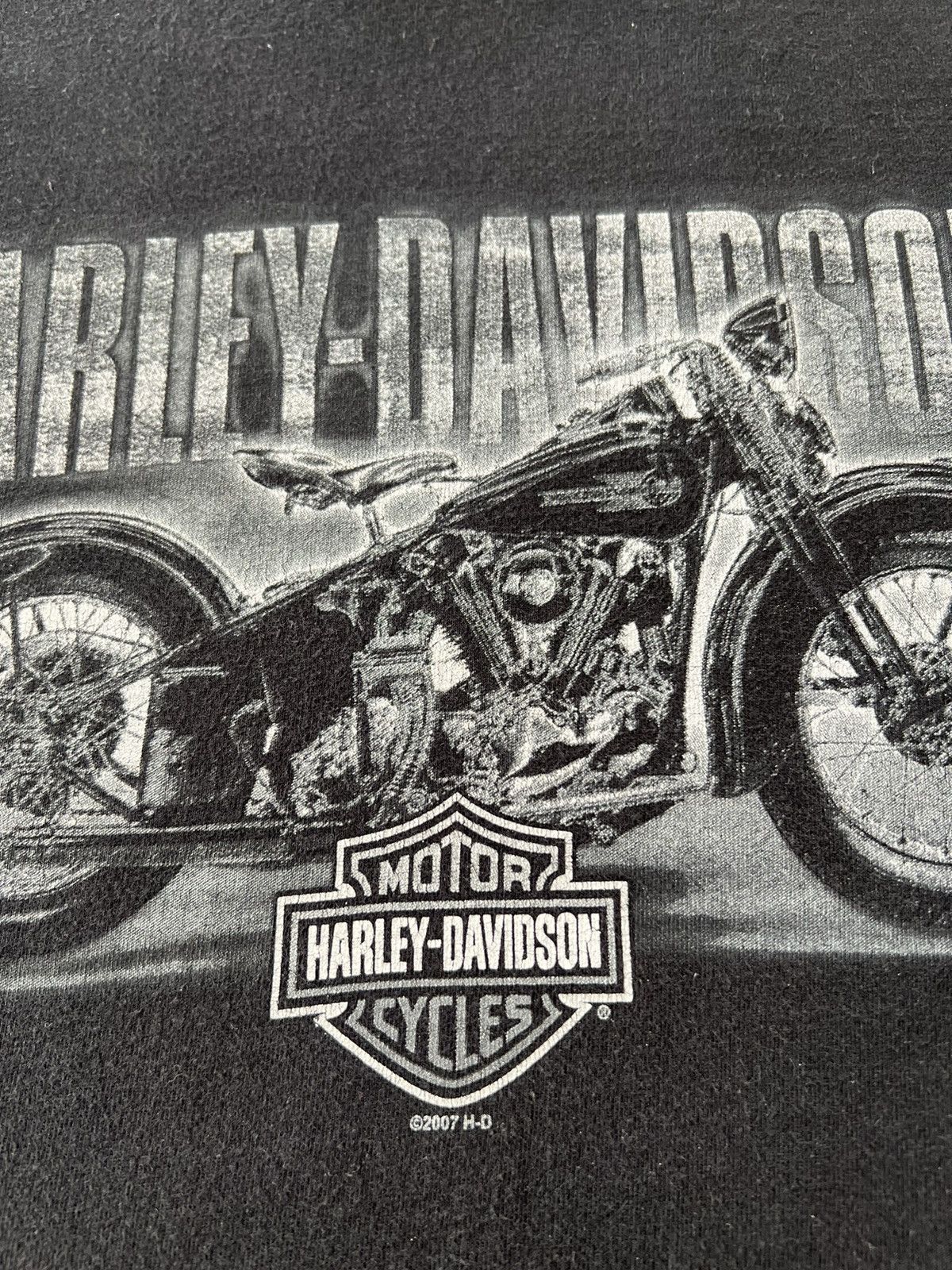 Harley Davidson Vintage 2007 Harley Davidson Bike Dominican Republic T-shirt Size US L / EU 52-54 / 3 - 7 Thumbnail