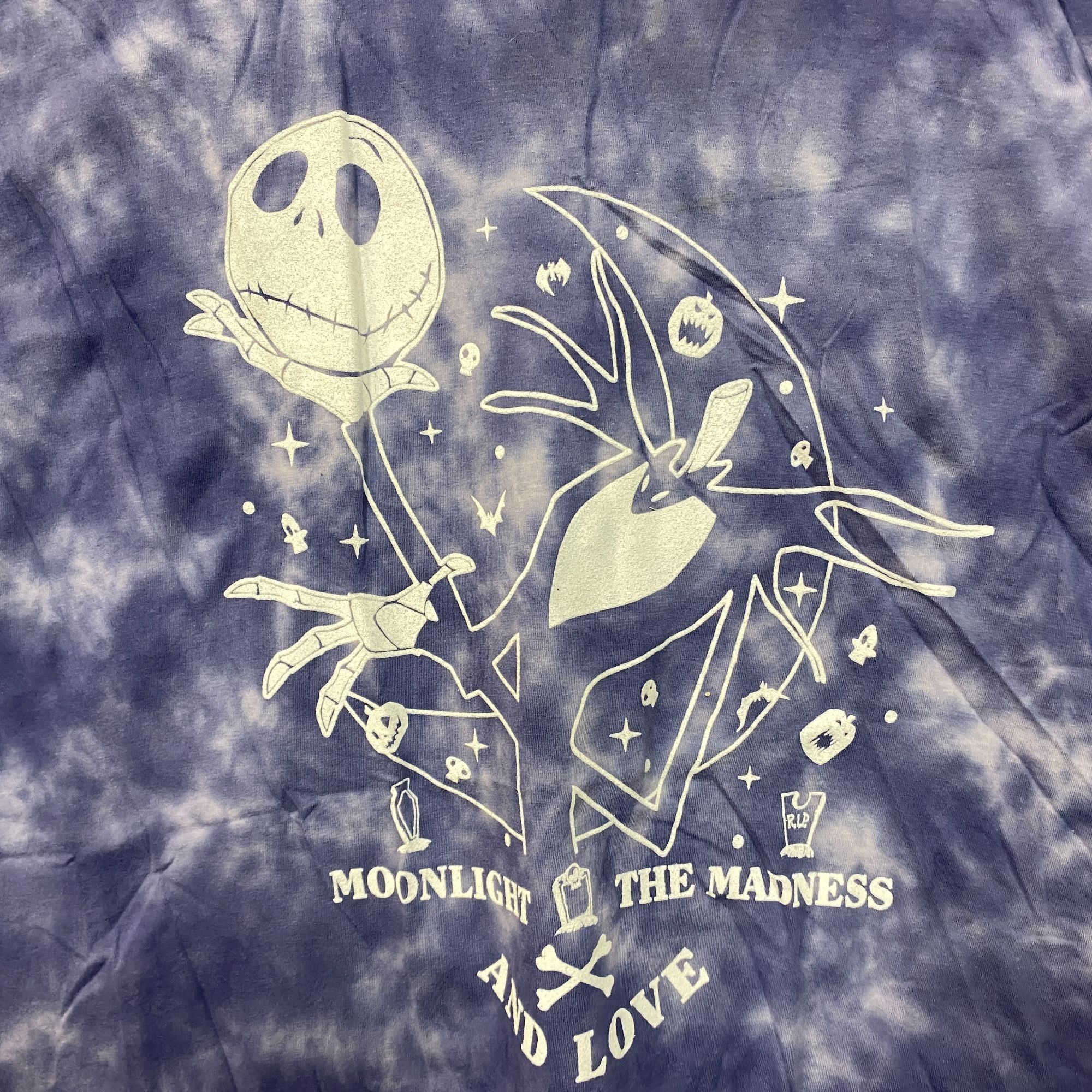 Disney The Nightmare Before Christmas Jack Skellington Tie Dye L Size US L / EU 52-54 / 3 - 2 Thumbnail