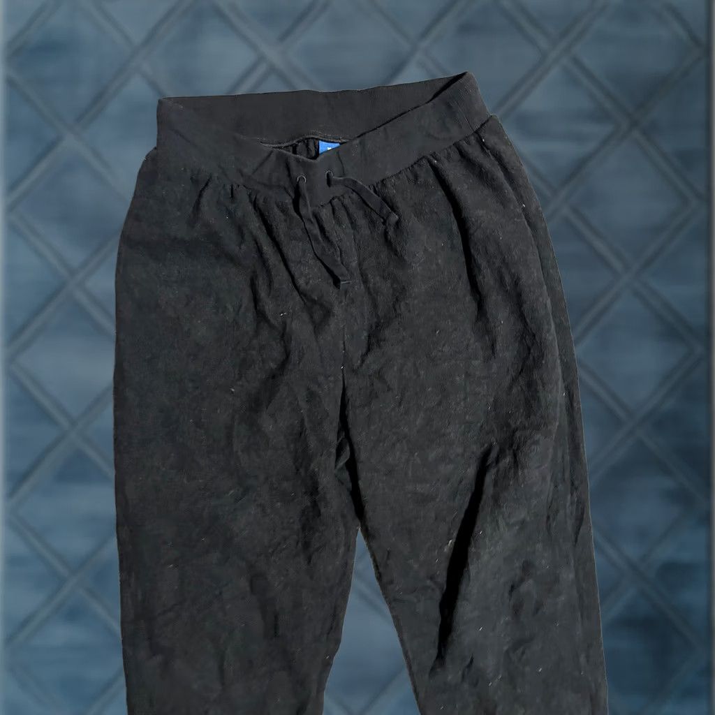 Old Navy Old Navy Sweatpants Womens Medium Black Solid Casual Athletic Drawstring Pull On Size 32" / US 10 / IT 46 - 1 Thumbnail