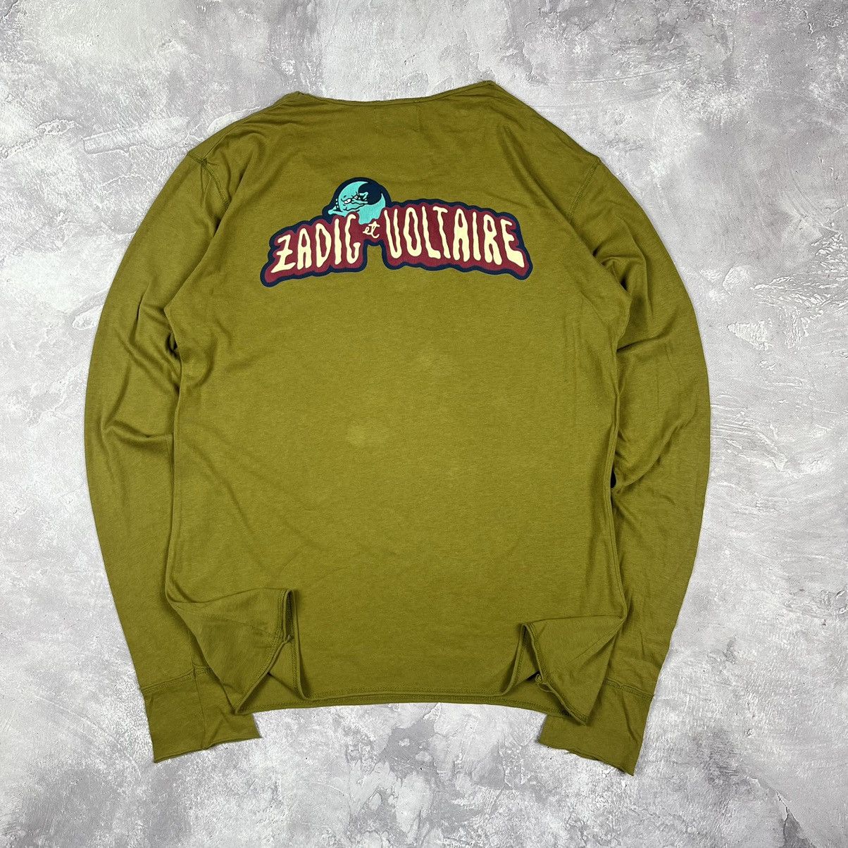 Zadig & Voltaire Zadig & Voltaire Monastir ML Moon VNeck Longsleeve Size S Size US S / EU 44-46 / 1 - 1 Thumbnail