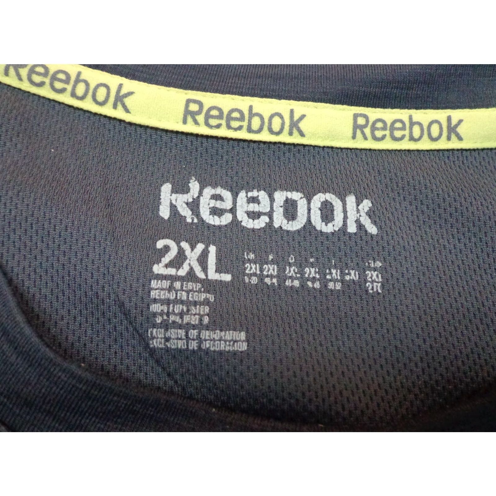 Reebok Reebok Shirt Mens Size M Gray Short Sleeve Crew Neck Activewear Heather Charcoal T-Shirt Medium Fit Regular Size US M / EU 48-50 / 2 - 3 Thumbnail
