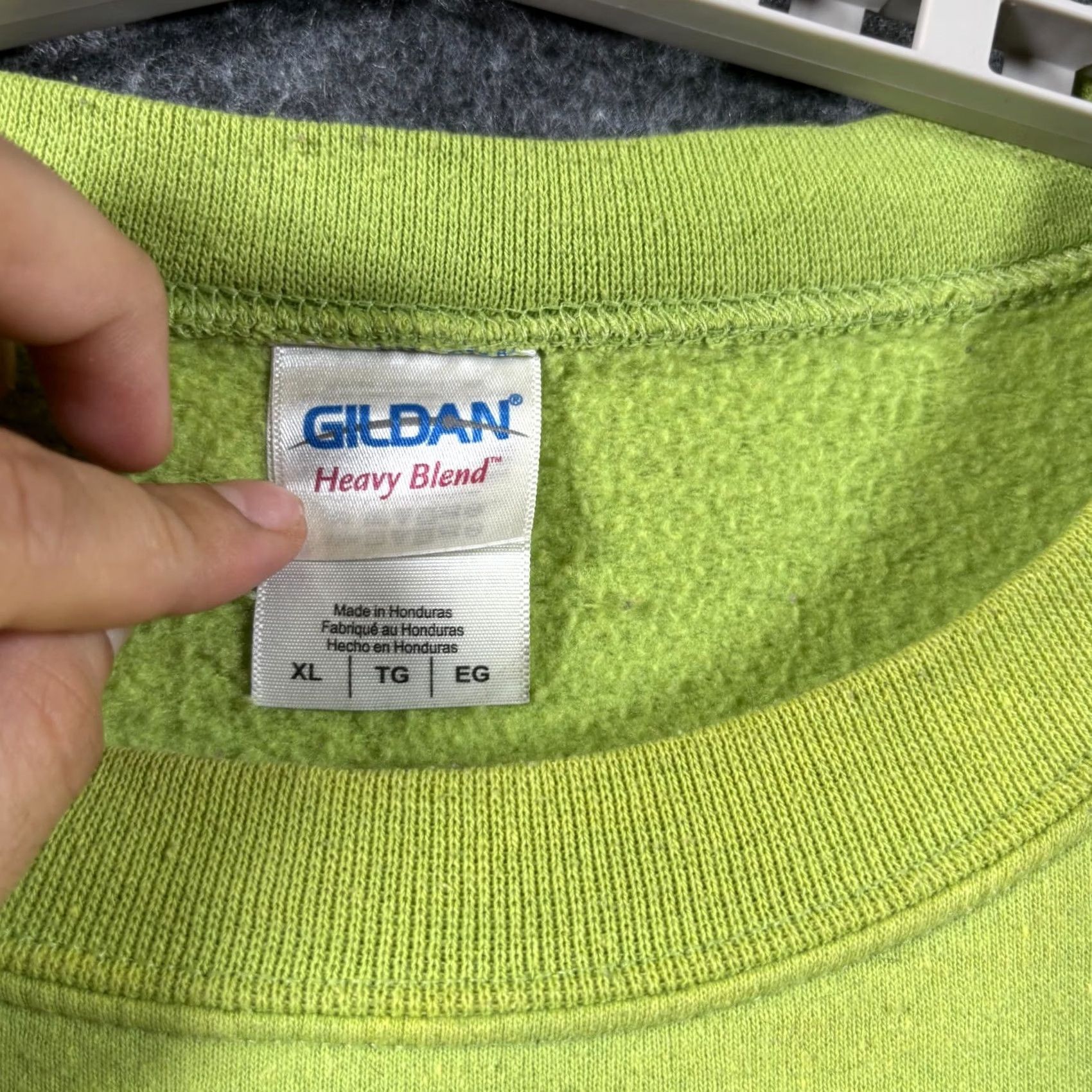 Gildan VTG Gildan Sweatshirt Men’s XL Green Cotton Fleece Santa Ana Star Casino Graphic Size US XL / EU 56 / 4 - 6 Thumbnail