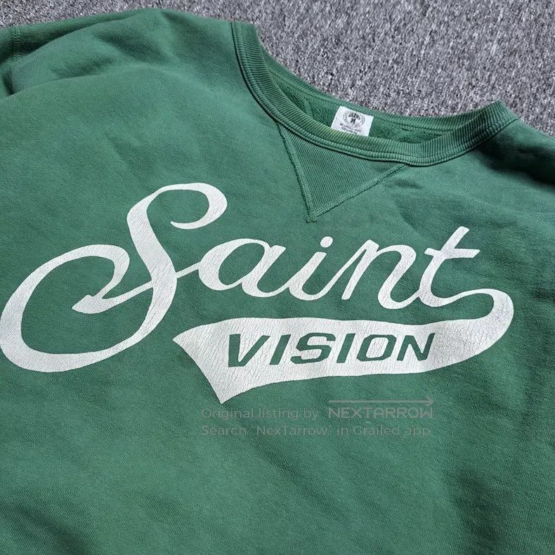 Saint Michael Saint Michael Washed distressed pullover sweatshirts Size US M / EU 48-50 / 2 - 2 Thumbnail