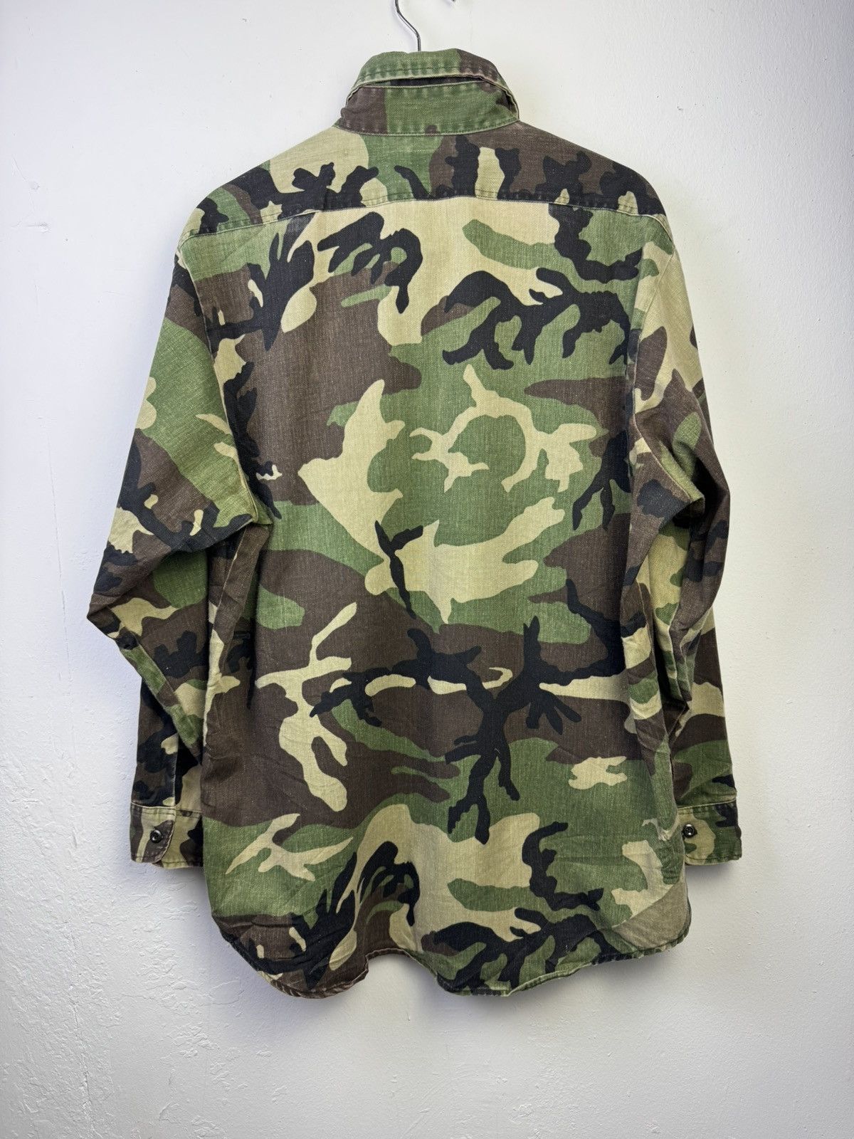 Vintage Vintage Big Smith camouflage Army Shirt Size US L / EU 52-54 / 3 - 4 Thumbnail