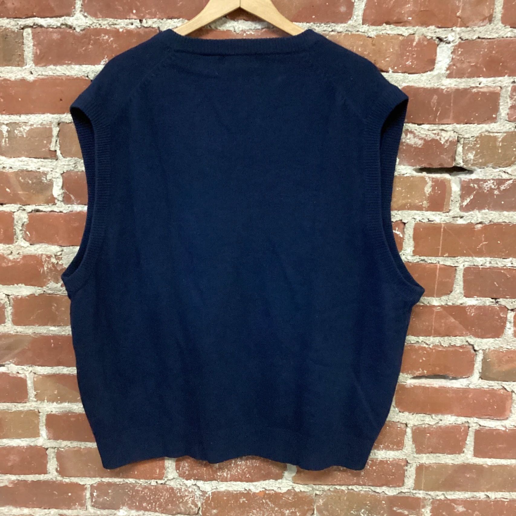 Vintage VEST Rochester Special Man Mens Blue Lambswool Big 2X Size Big Tall = Mens Vest Blue Lambswool 2X Big Rochester Special Man Size US XXL / EU 58 / 5 - 3 Thumbnail