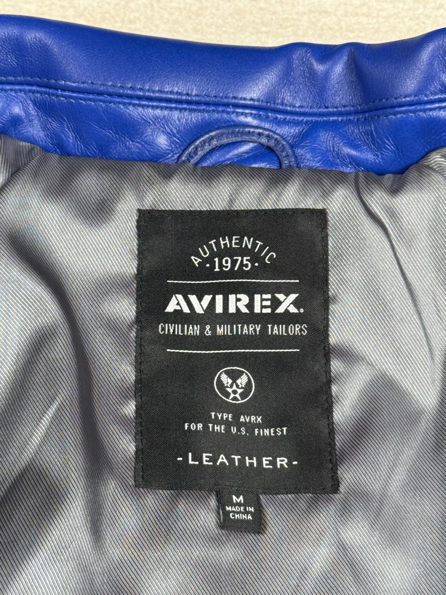 Avirex Avirex London icon leather jacket Size US M / EU 48-50 / 2 - 11 Thumbnail