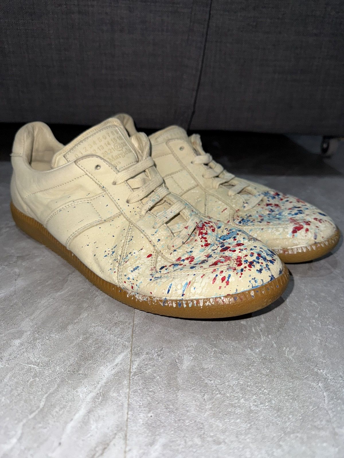 Maison Margiela OG Maison Margiela Splatter Paint GATS Size US 7 / EU 40 - 1 Thumbnail