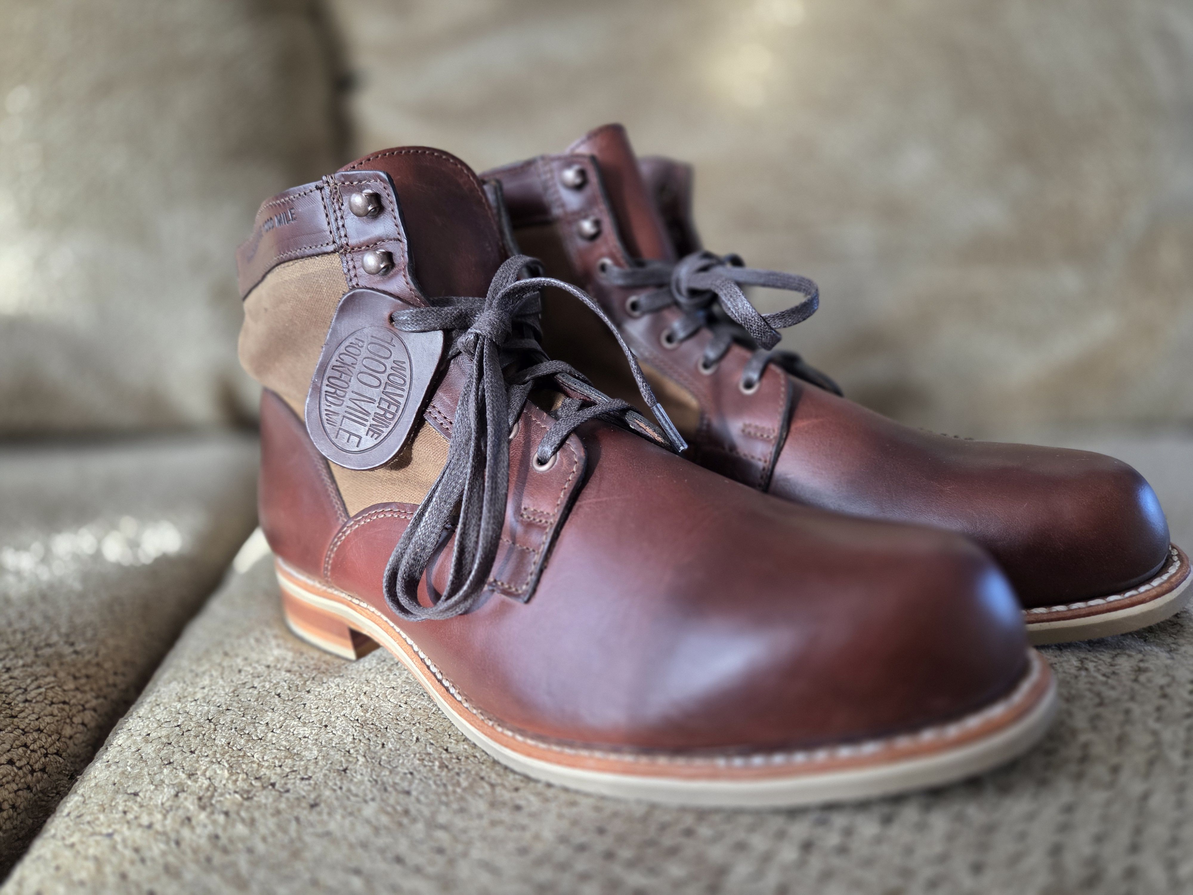 Wolverine Wolverine 1000 Mile Brown Suede Boots | Grailed