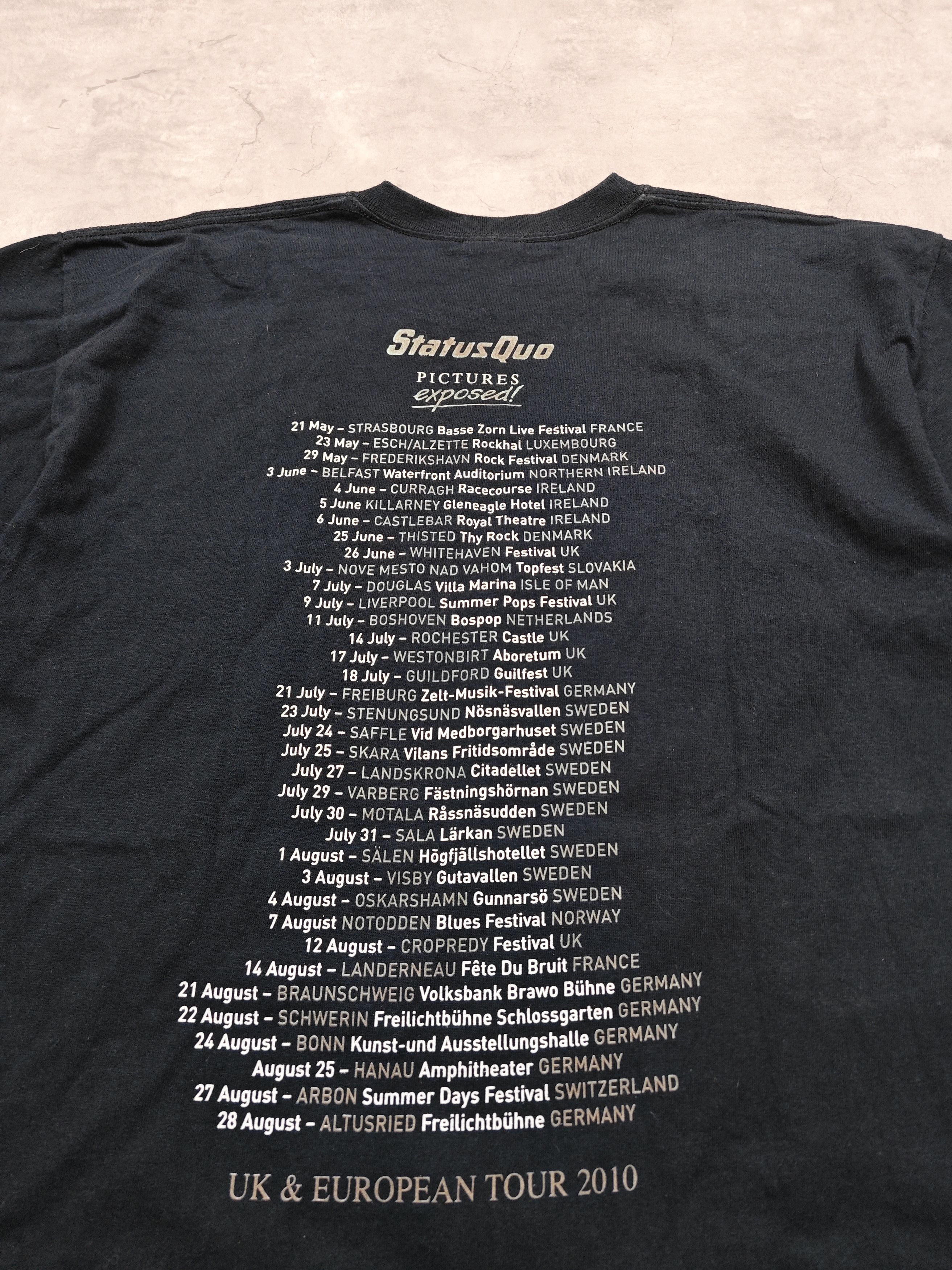 Gildan Status Quo Vintage T Shirt Size US L / EU 52-54 / 3 - 4 Thumbnail