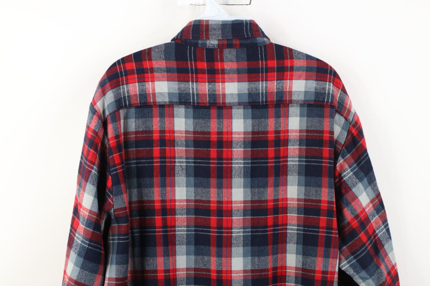 Vintage Vintage 70s Streetwear Double Pocket Board Button Shirt Size US L / EU 52-54 / 3 - 13 Thumbnail