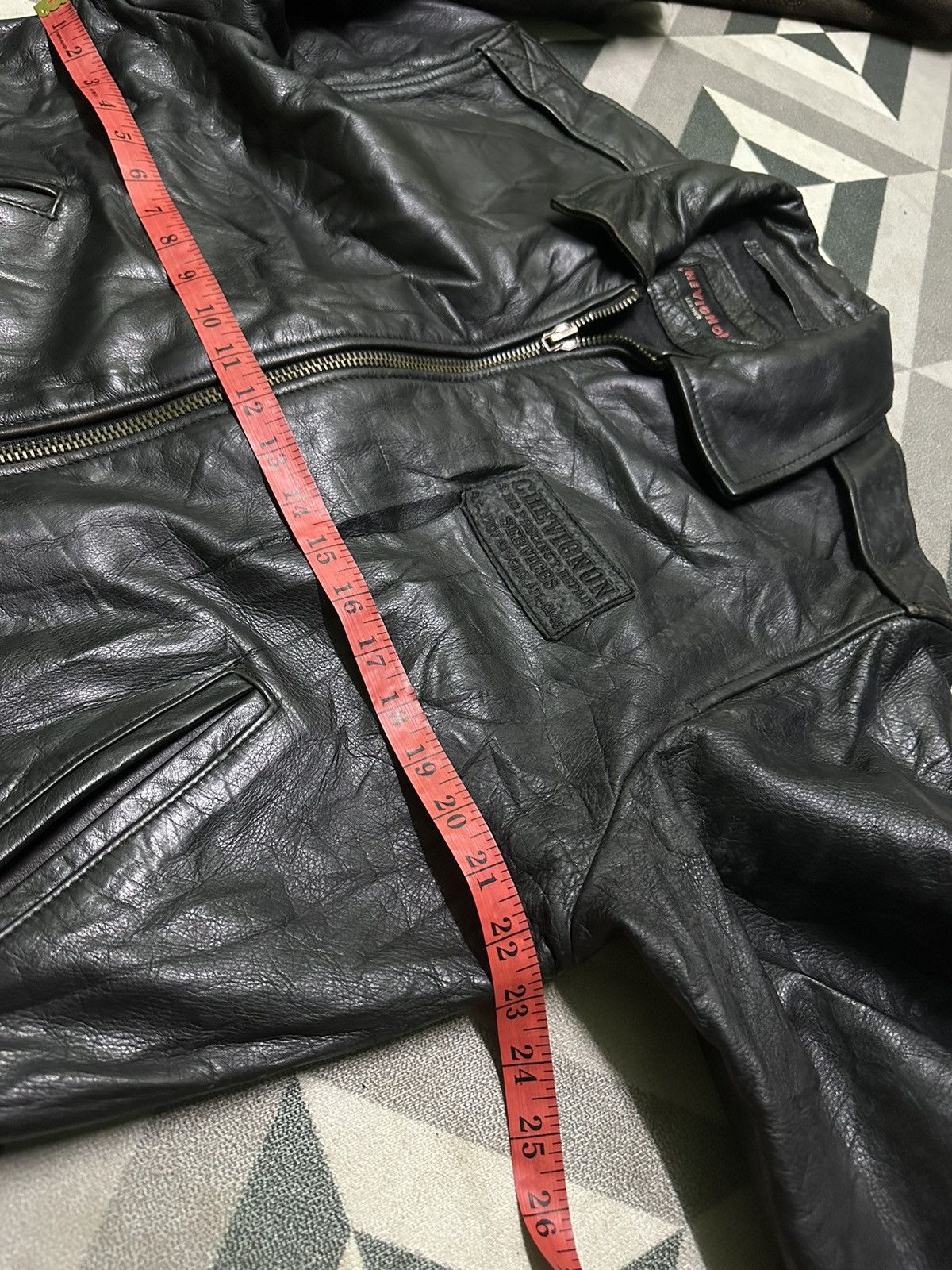 Chevignon × Vintage Chevignon leather jacket Size US L / EU 52-54 / 3 - 12 Thumbnail