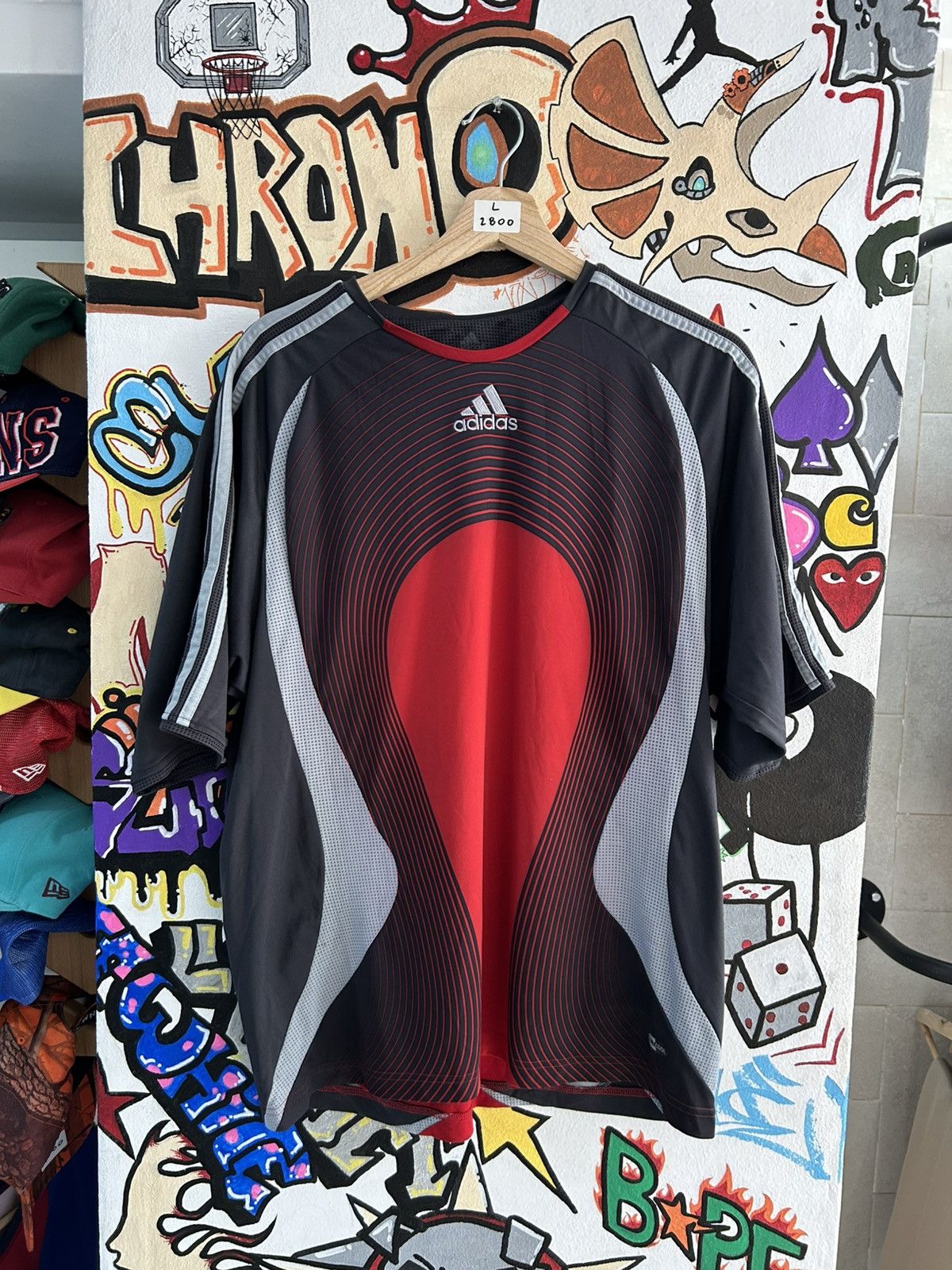 Adidas × Vintage Vintage adidas jersey Size US L / EU 52-54 / 3 - 1 Thumbnail