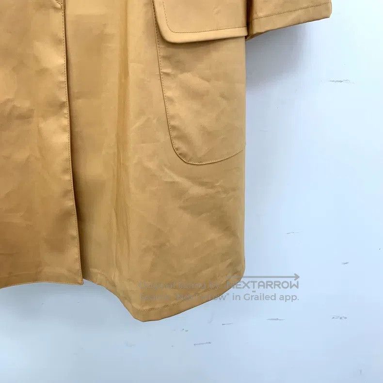 Prada Prada 24 brown cotton lapel long-sleeved windbreaker coat Size US XXS / EU 40 - 5 Thumbnail