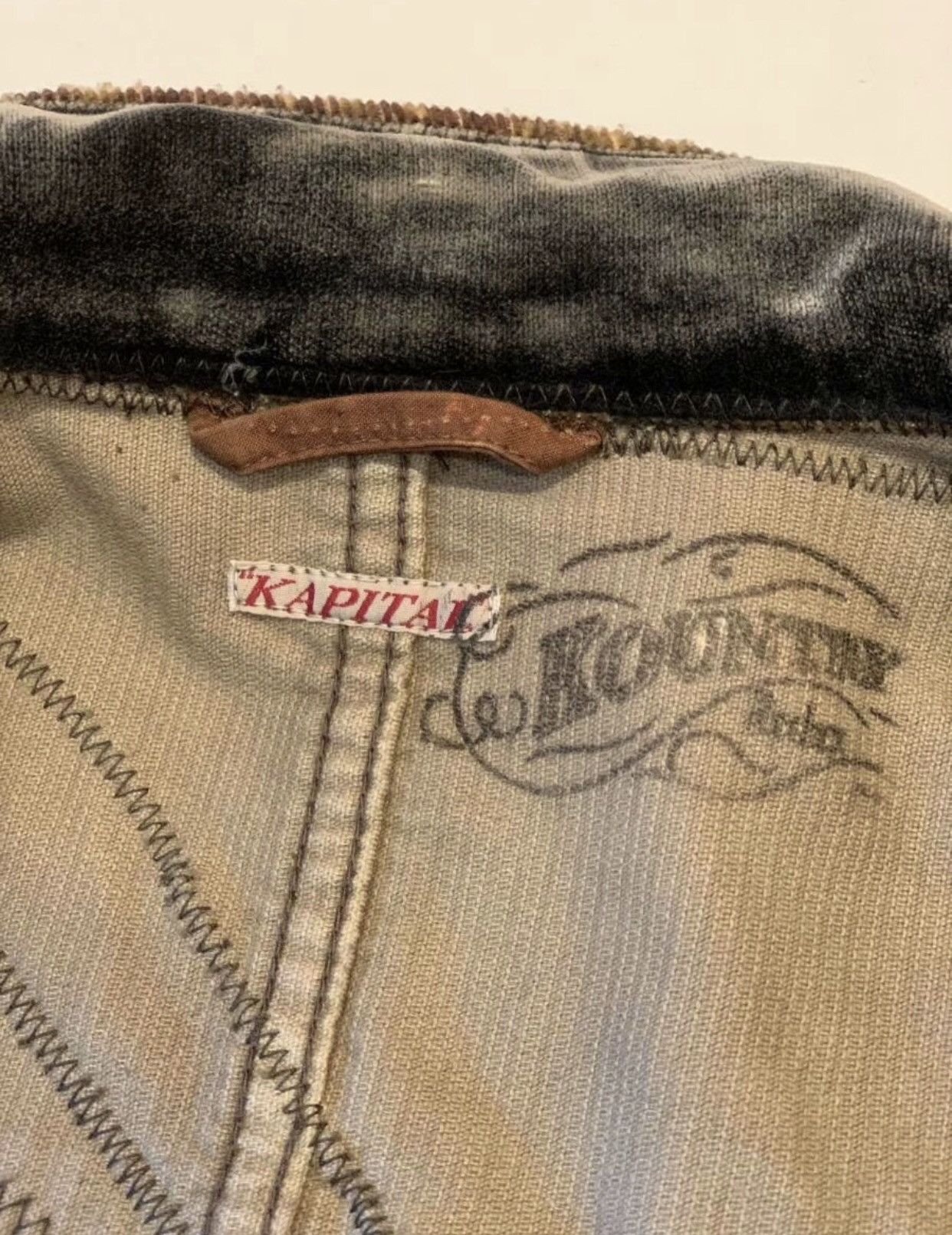 Kapital KAPITAL KOUNTRY corduroy patchwork jacket2412-Nextarrow Size US S / EU 44-46 / 1 - 9 Thumbnail