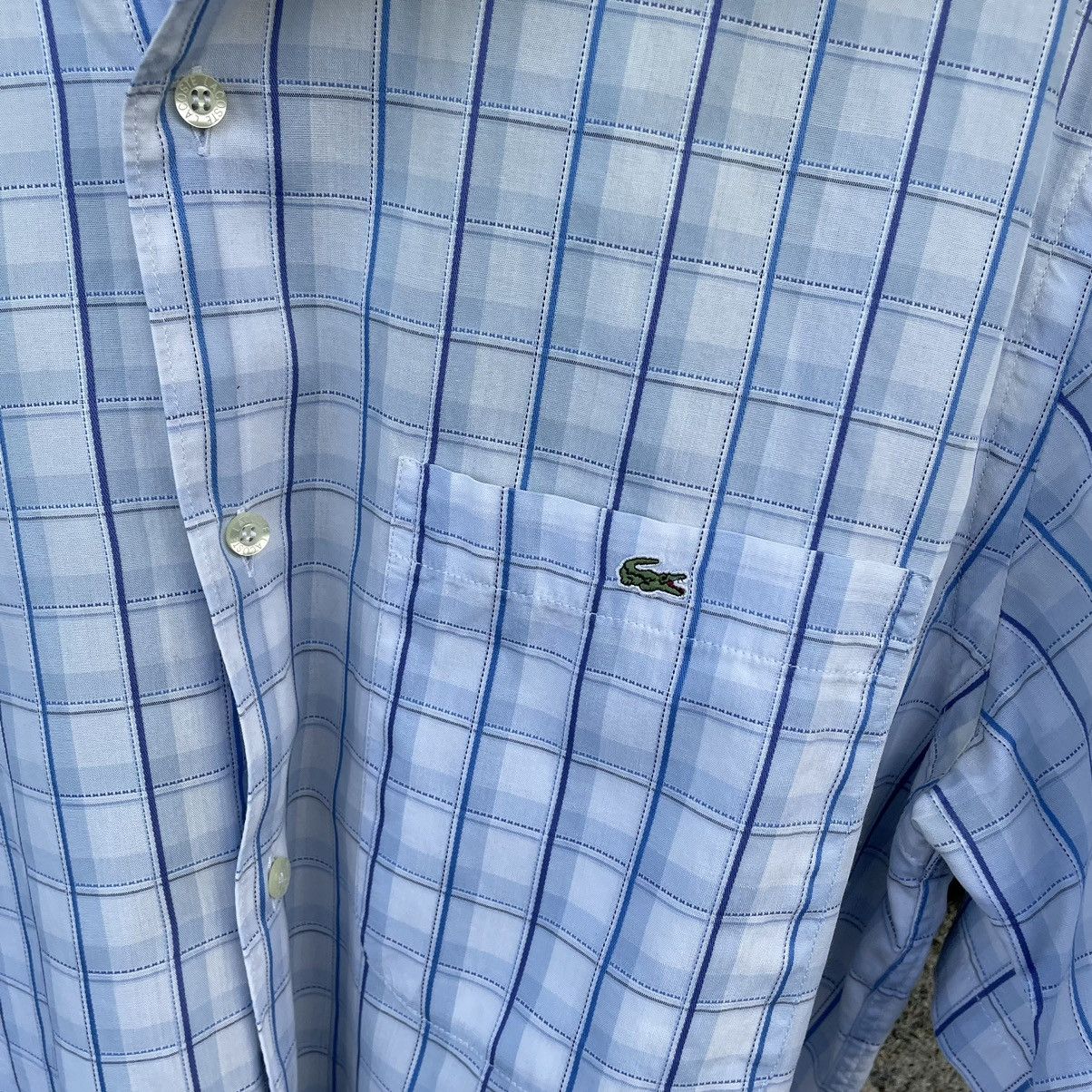Lacoste × Vintage Vintage Shirt Lacoste Button Up 90s Y2K Style USA Size US M / EU 48-50 / 2 - 7 Thumbnail