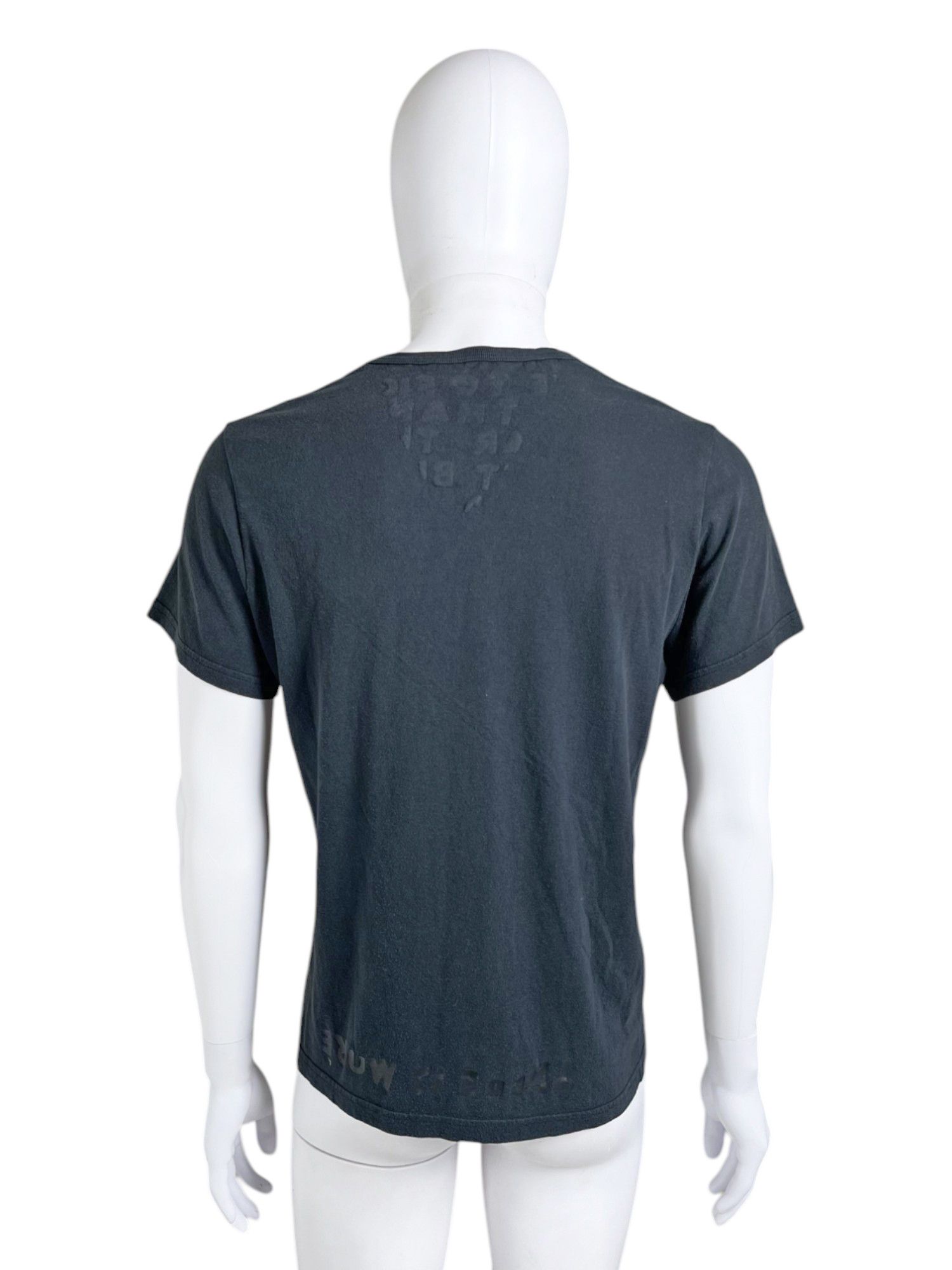 Maison Margiela Martin Margiela AIDS Charity Black Tee Size US M / EU 48-50 / 2 - 3 Thumbnail