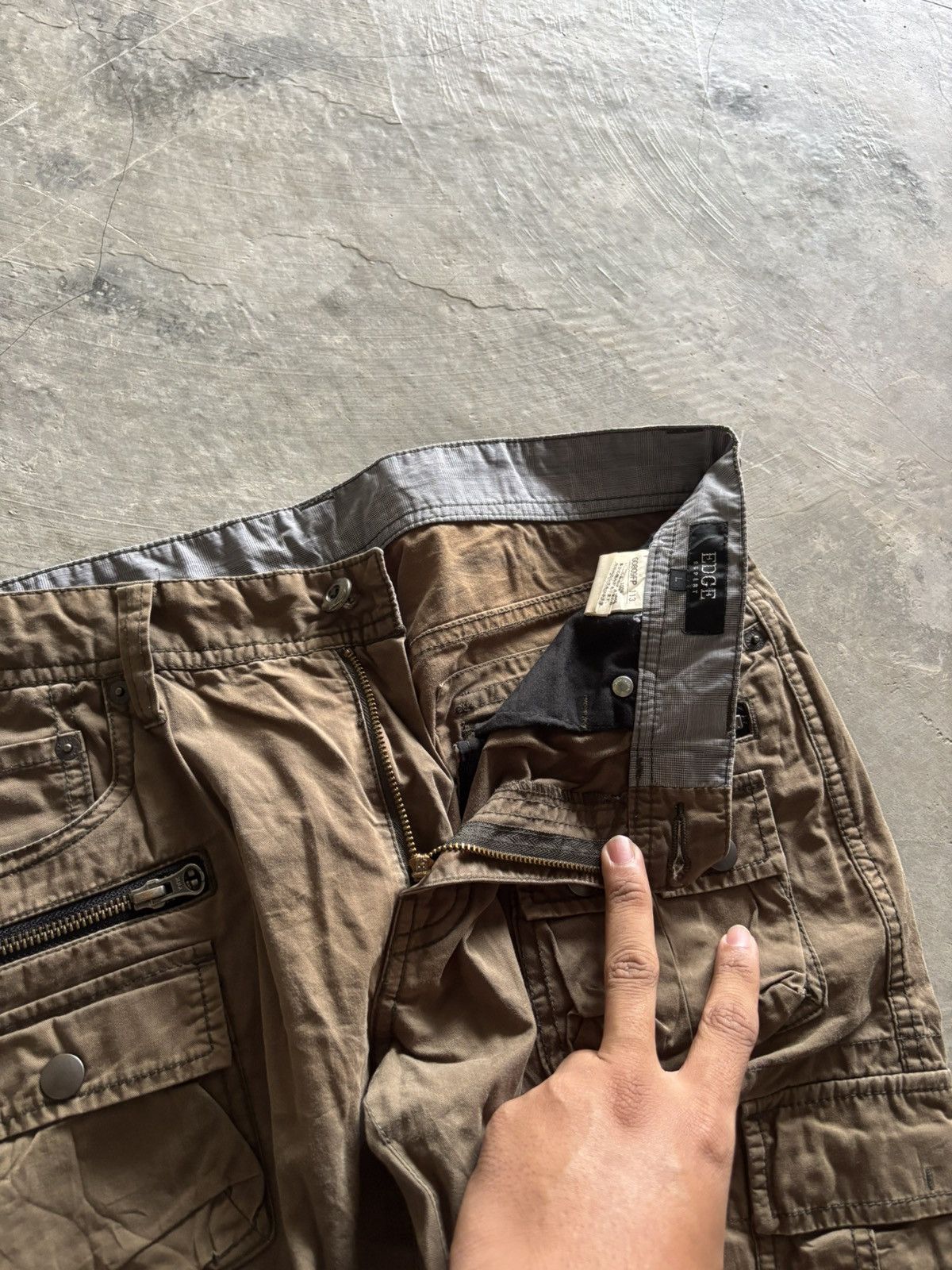 GOA EDGE RUPERT FLARE CARGO GOA STYLE MULTIPOCKET 3D UTILITY Size US 31 - 4 Thumbnail