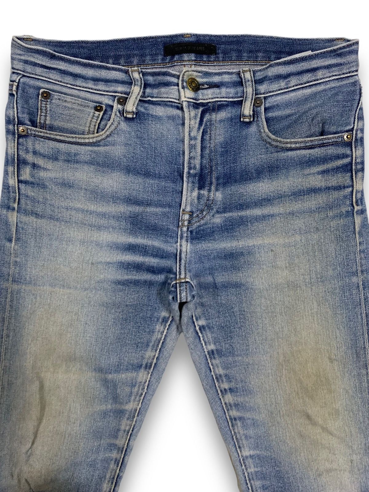 Uniqlo Vintage Uniqlo Selvedge Dirty Mud Washed Distressed Jeans Size US 30 / EU 46 - 3 Thumbnail