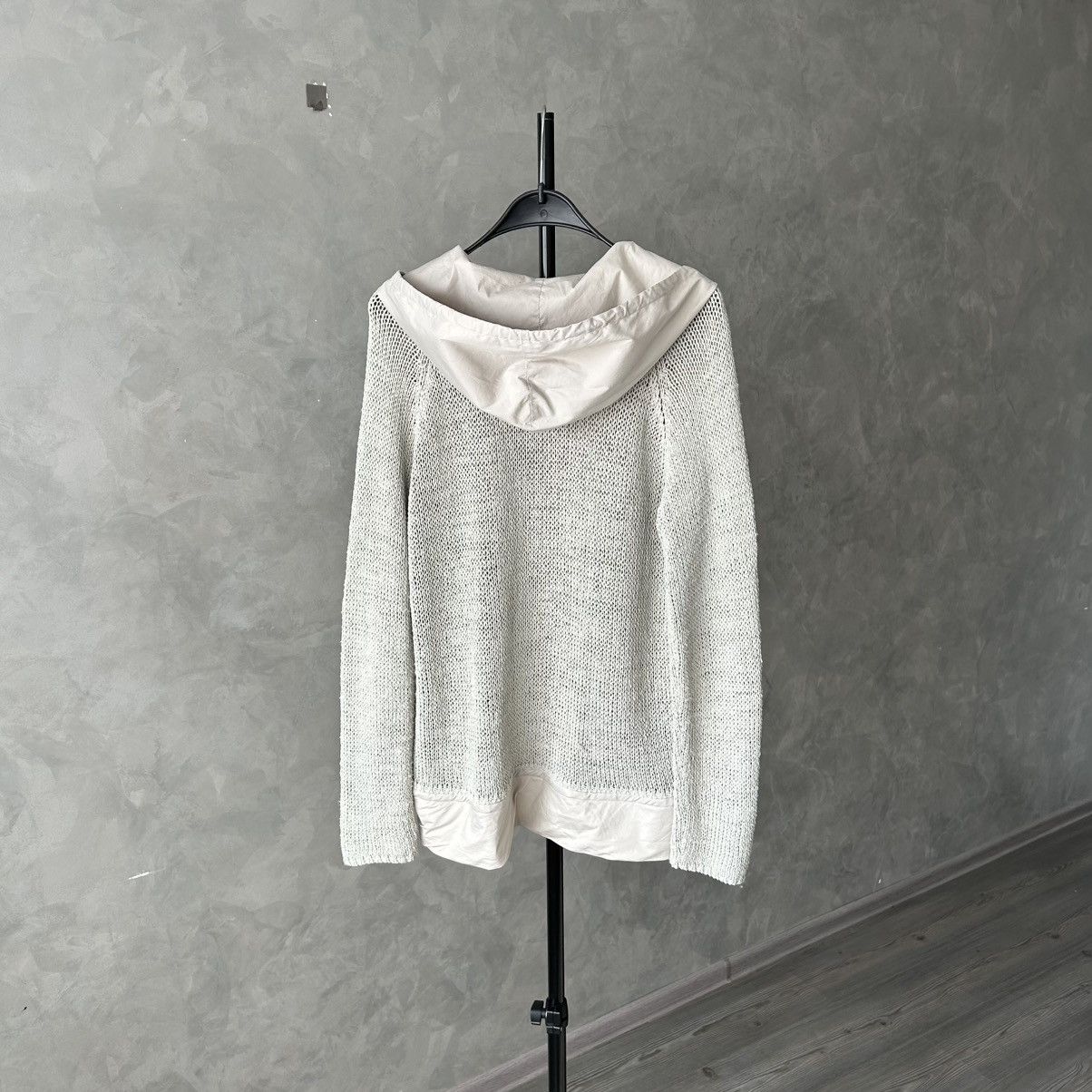 Annette Gortz Anette Gortz Linen Blend Mesh Knit Zip Hoodie Jacket M Size M / US 6-8 / IT 42-44 - 13 Thumbnail