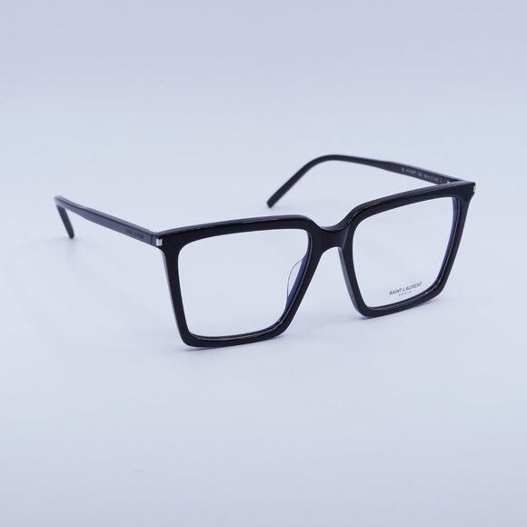 Saint Laurent Paris 🕶️ New Saint Laurent SL474 OPT 001 Eyeglasses - Black Frame Size ONE SIZE - 5 Thumbnail