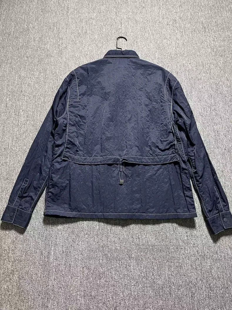 Dior Dior Embroidered Logo Navy Blue Shirt Jacket Size US XXS / EU 40 - 3 Thumbnail