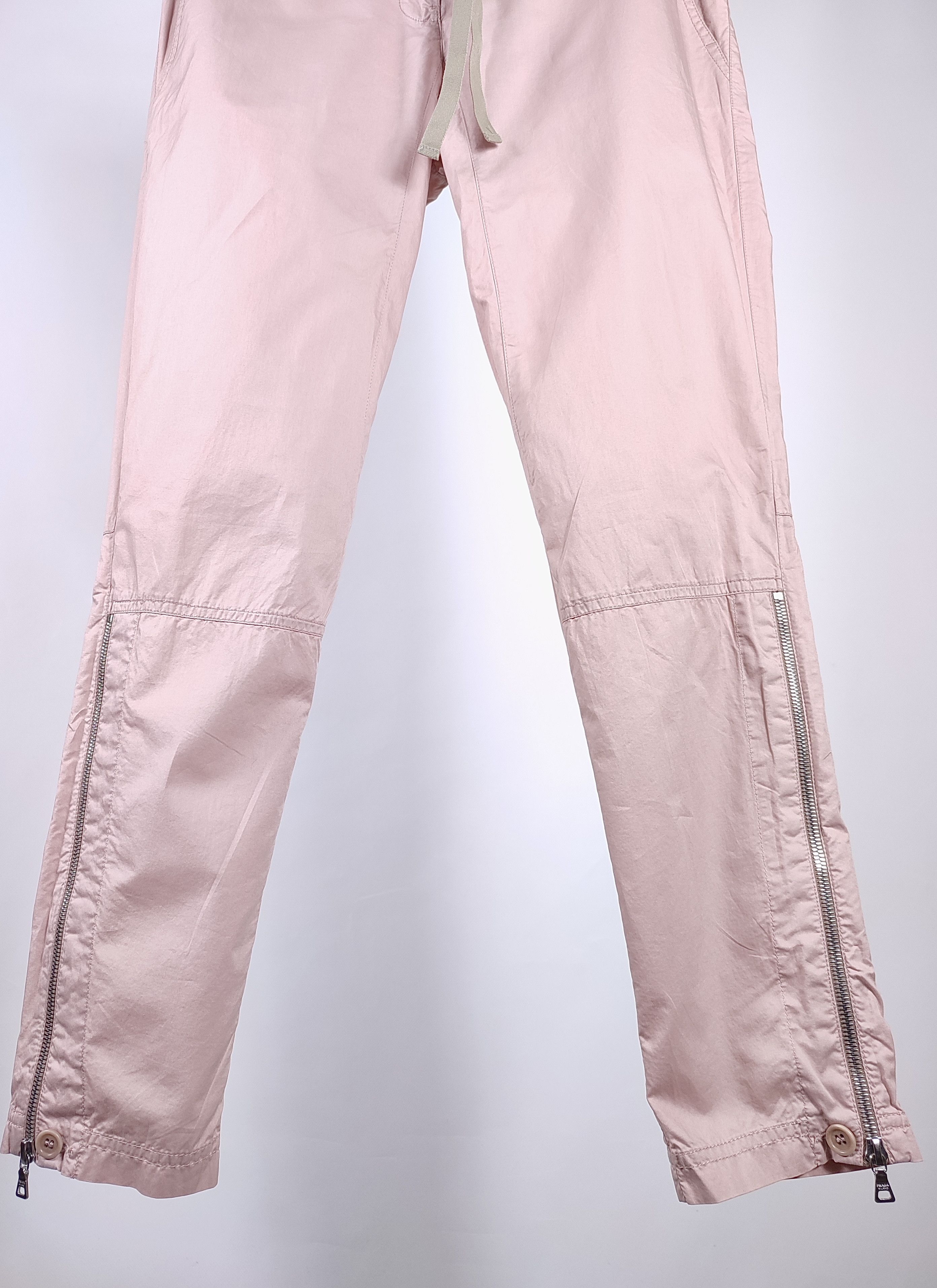 Prada 2001 Prada Parachute Zippers Slim Fit Cargo Pants Size 28" / US 6 / IT 42 - 3 Thumbnail