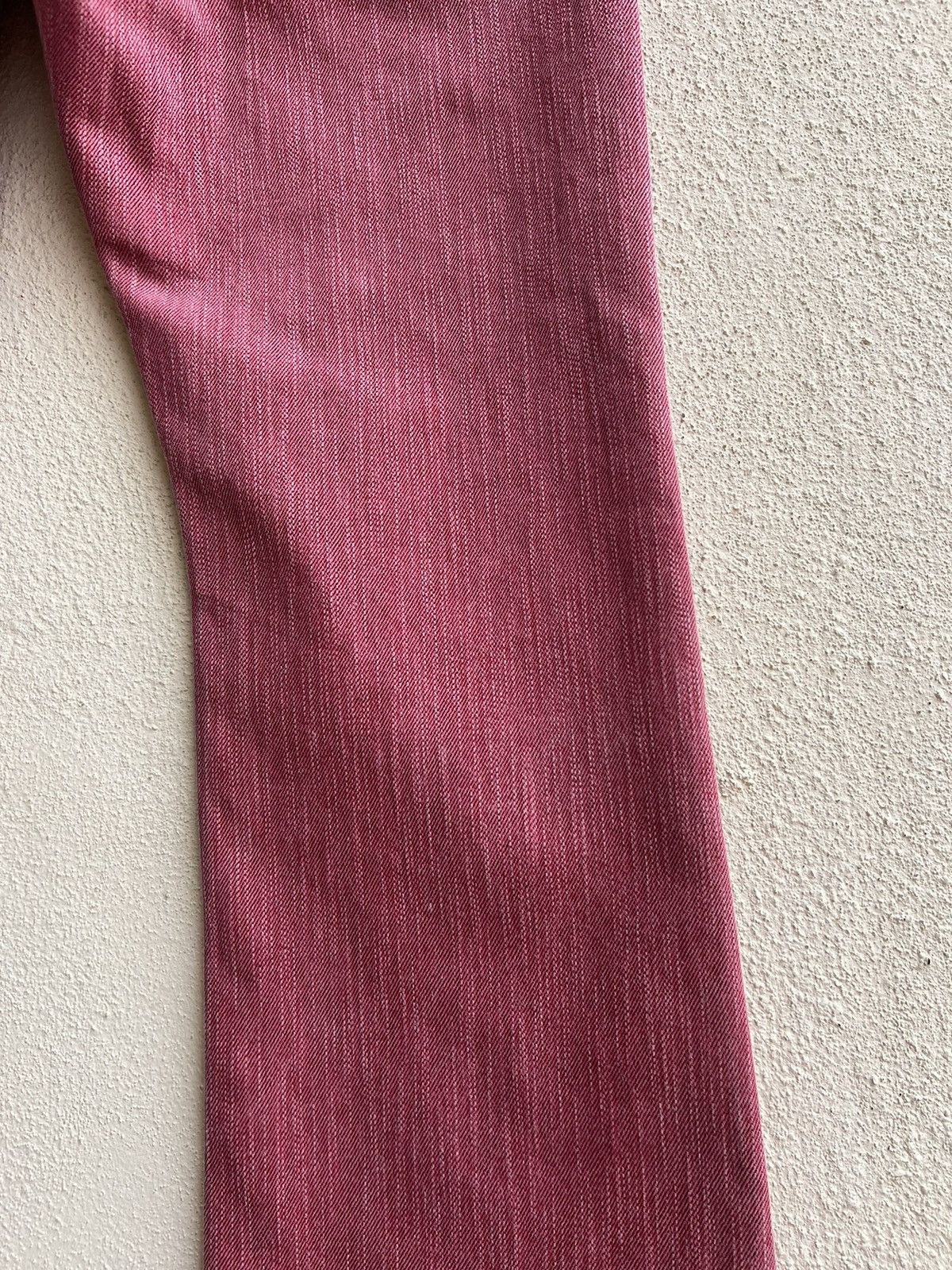 semanticdesign Vintage Semantic Design Sensation Fade Red Denim Flare Jeans Size US 29 - 20 Thumbnail