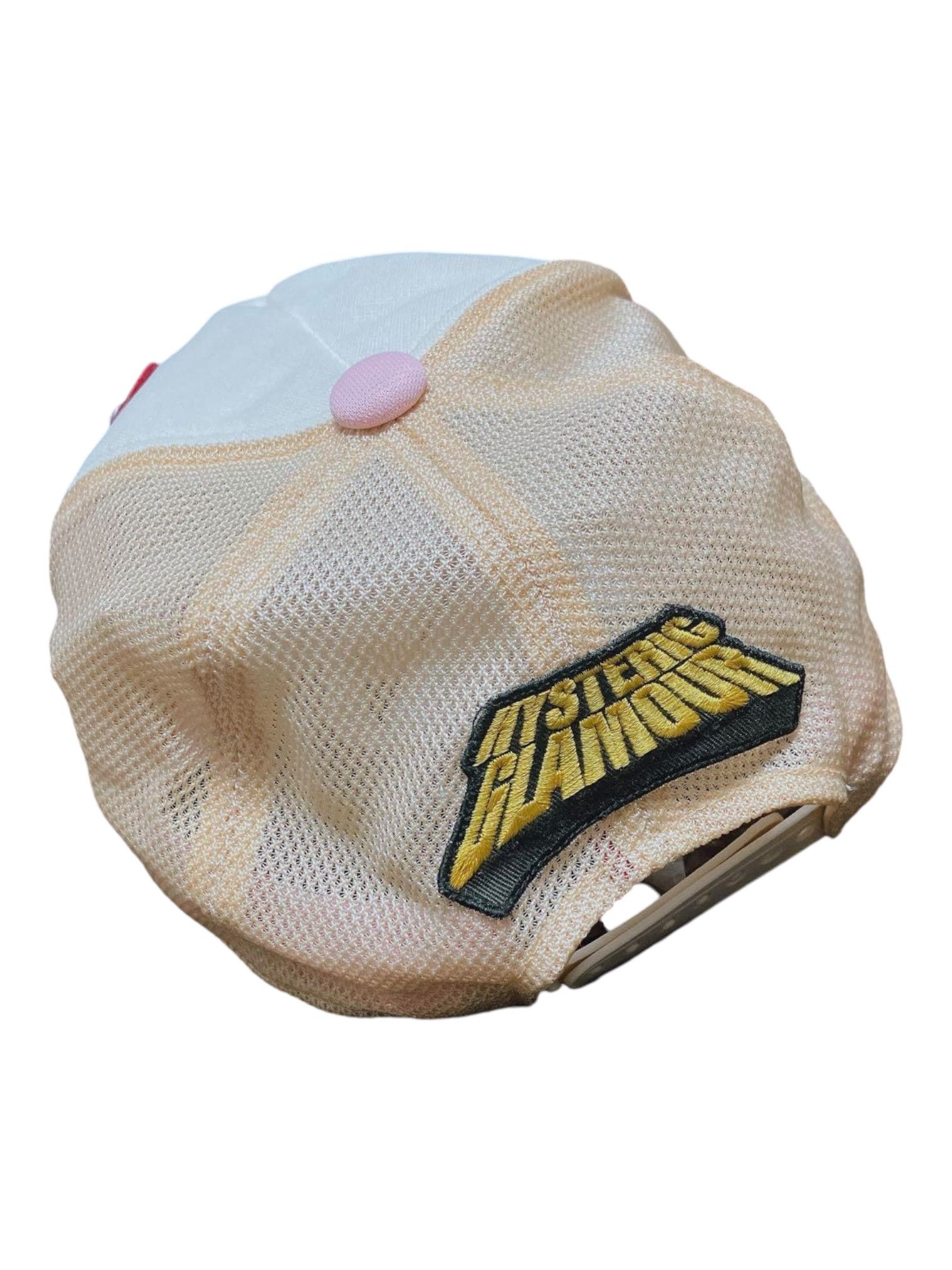 Hysteric Glamour *rare* Hysteric Glamour Pink Trucker Patch Chain Hat Size ONE SIZE - 2 Thumbnail
