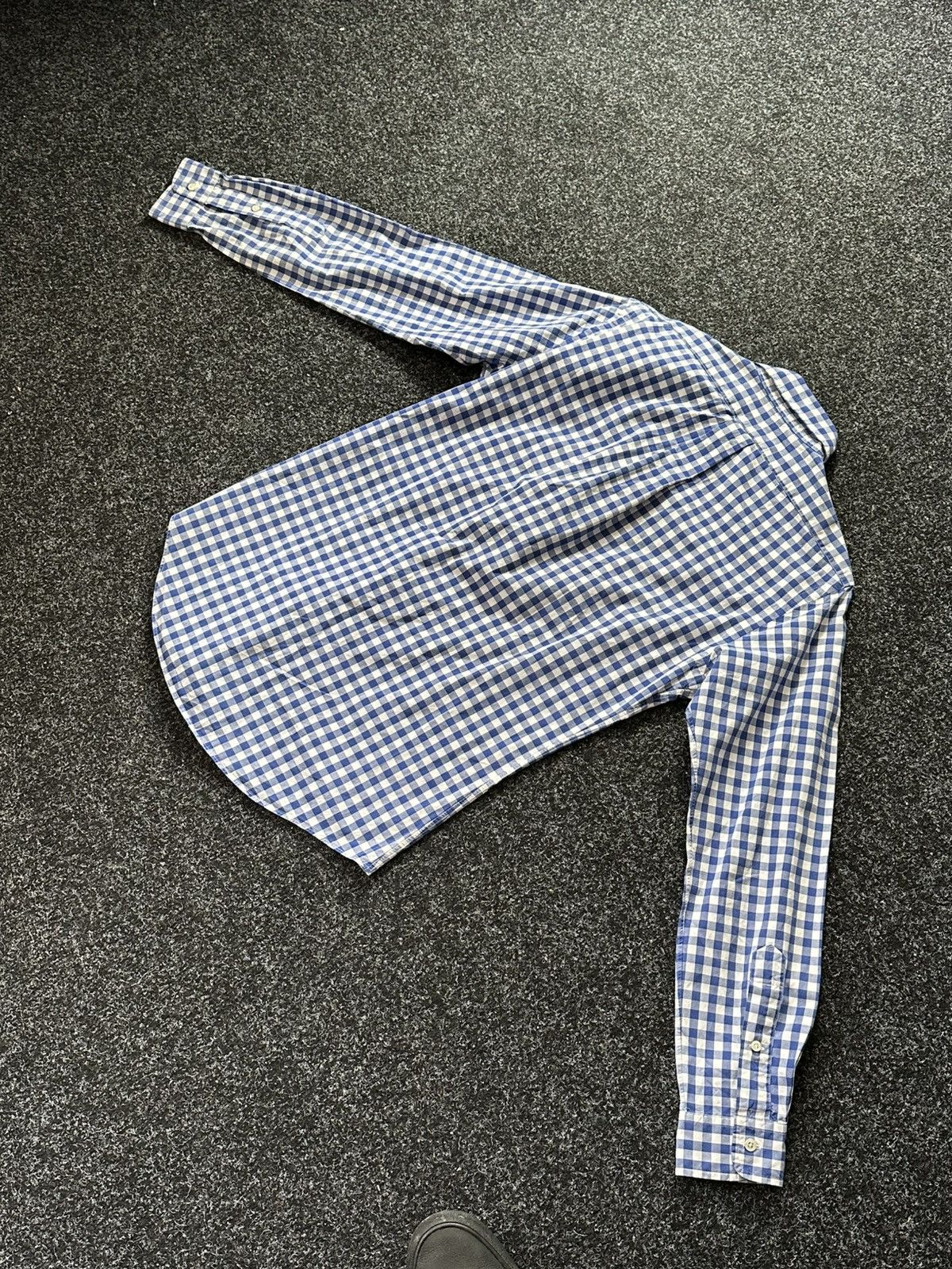 Polo Ralph Lauren × Ralph Lauren 🚨VINTAGE Polo Ralph Lauren FLANNEL SHIRT WITH LOGO 90S rrl Size US S / EU 44-46 / 1 - 6 Thumbnail