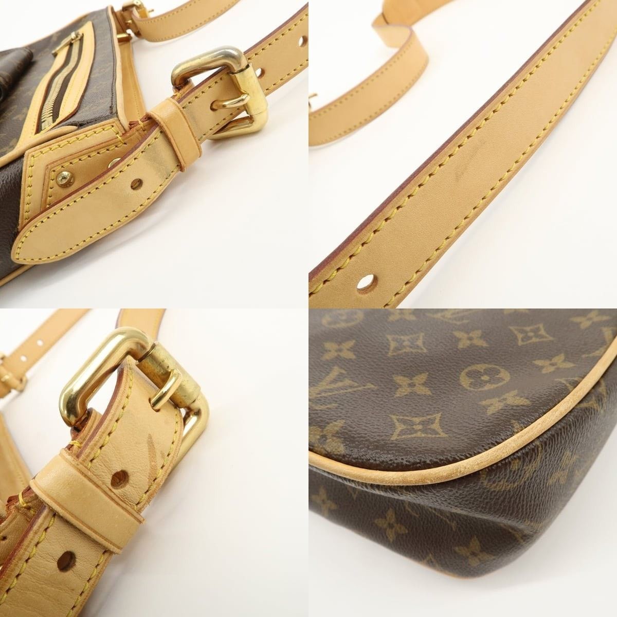 Louis Vuitton Louis Vuitton Monogram Hudson GM Shoulder Bag Size ONE SIZE - 4 Thumbnail