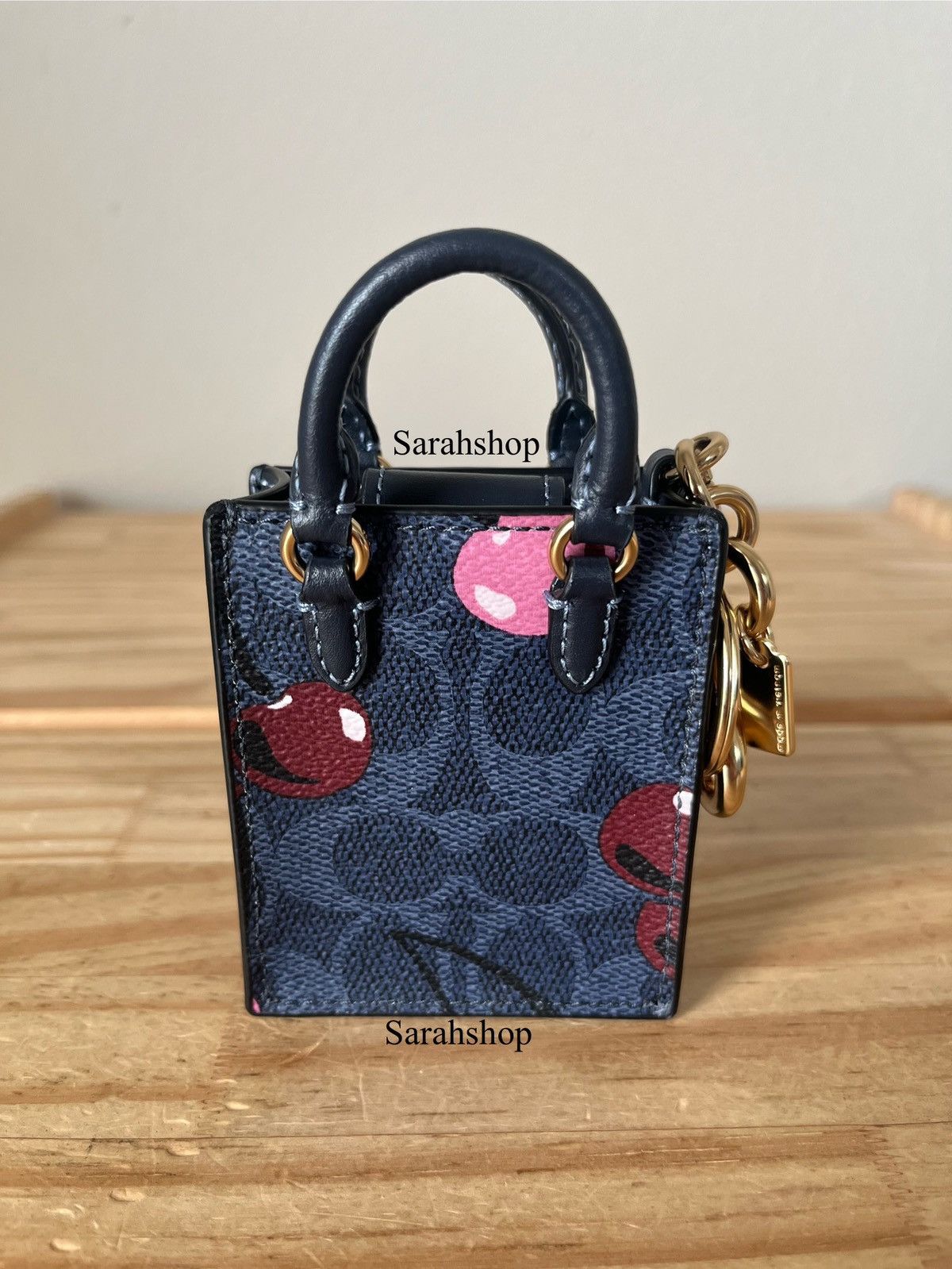 Coach Coach North/South Mini Tote Bag Charm Size ONE SIZE - 2 Thumbnail