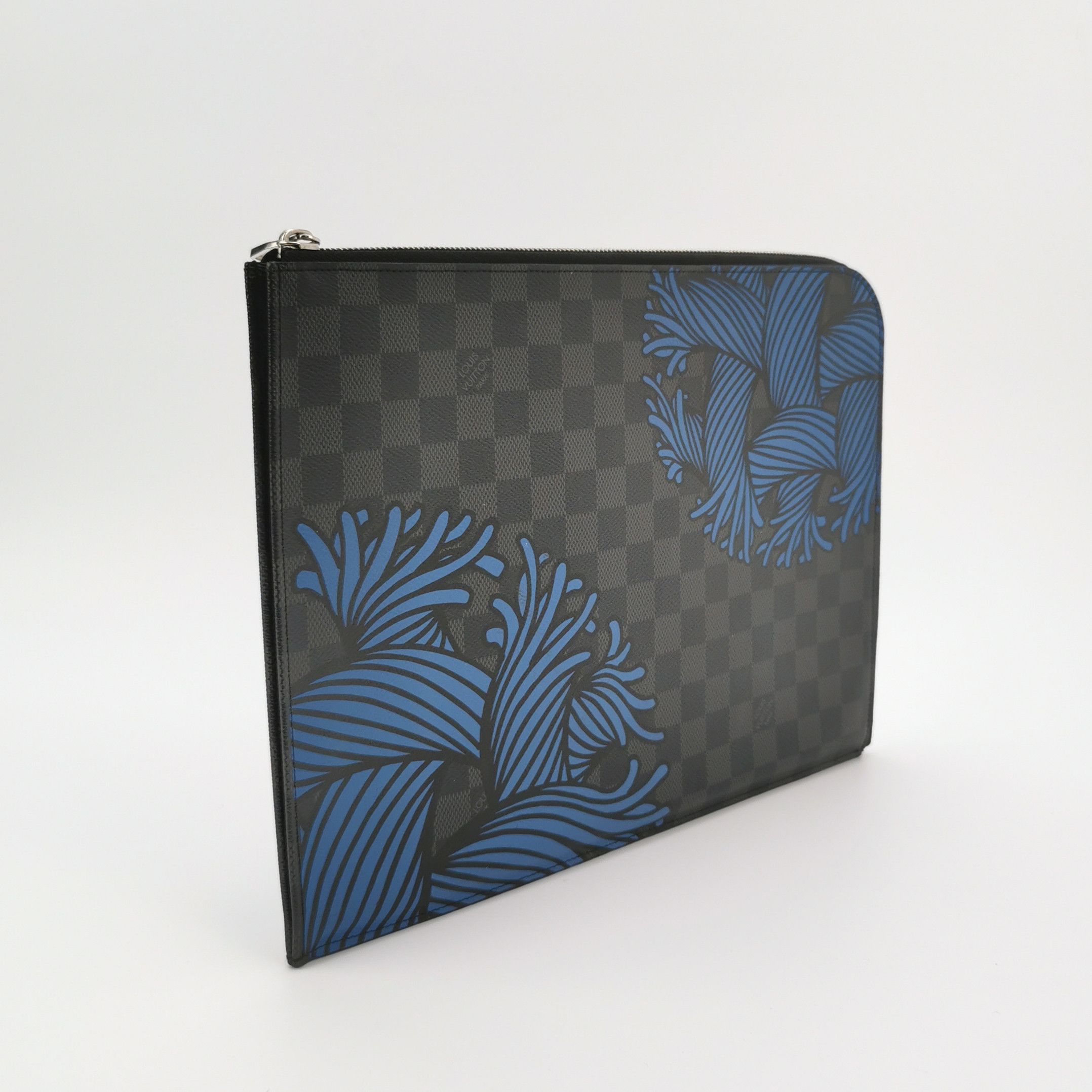 Louis Vuitton Louis Vuitton (LV) Pochette Jour Checkerboard Clutch -y2506 Size ONE SIZE - 1 Thumbnail
