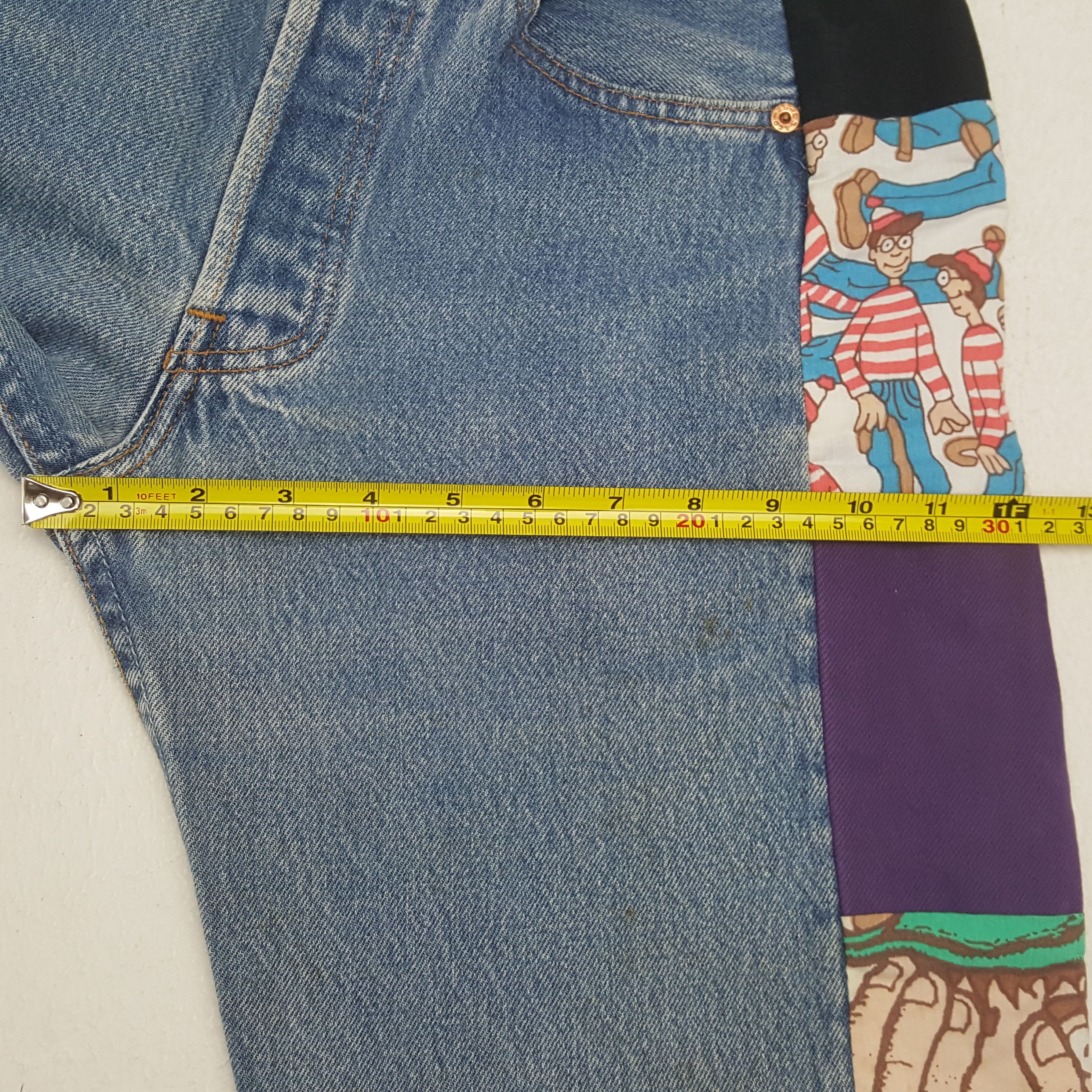 Levi's Levis 501 Streetwear Fashion Style Jeans RR30 Size US 29 - 9 Thumbnail