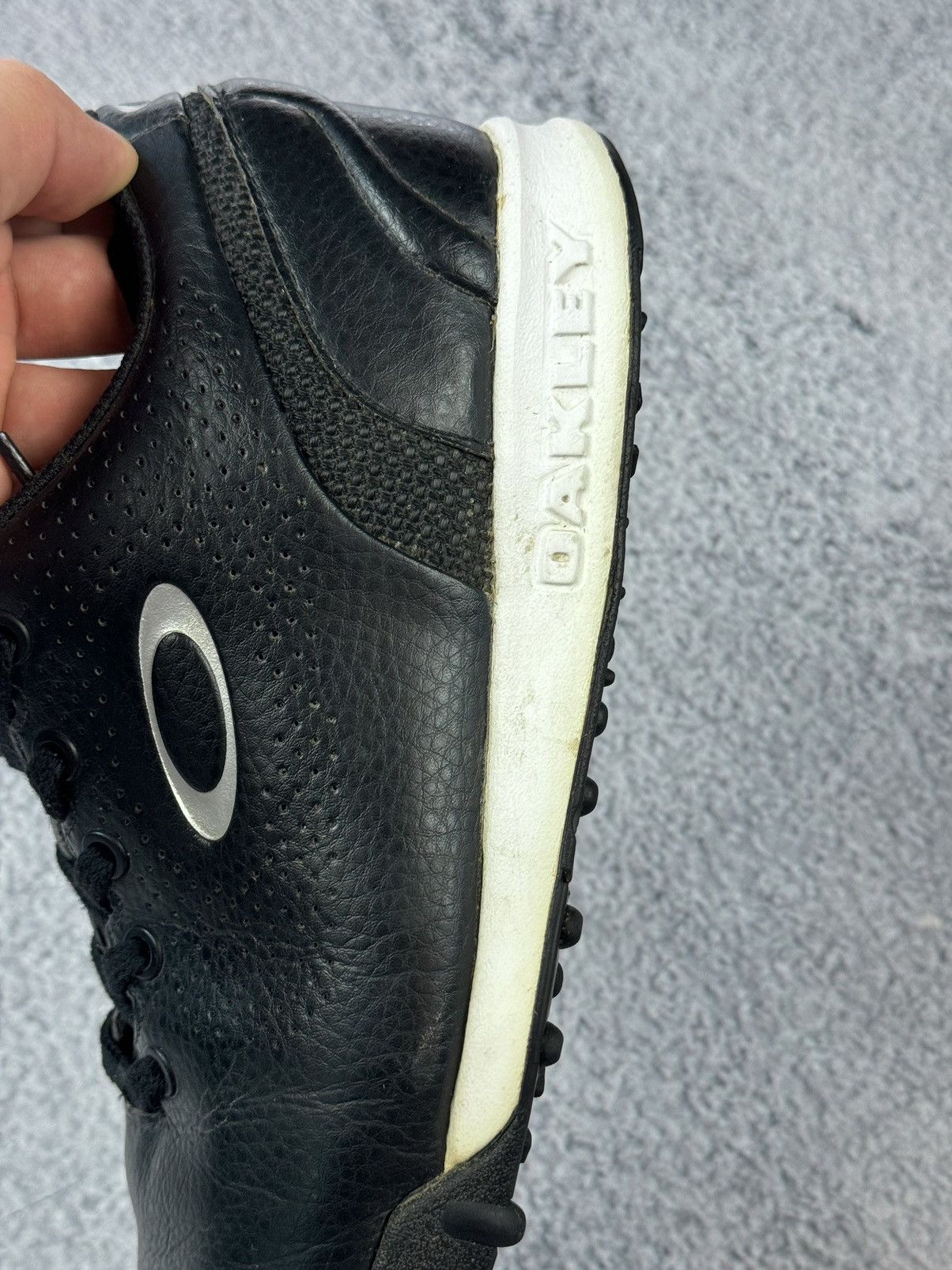 Oakley × Vintage OAKLEY Rare Vintage 1320 Ripcord Golf Black Shoes 14035-001 Size US 6 / EU 39 - 24 Thumbnail