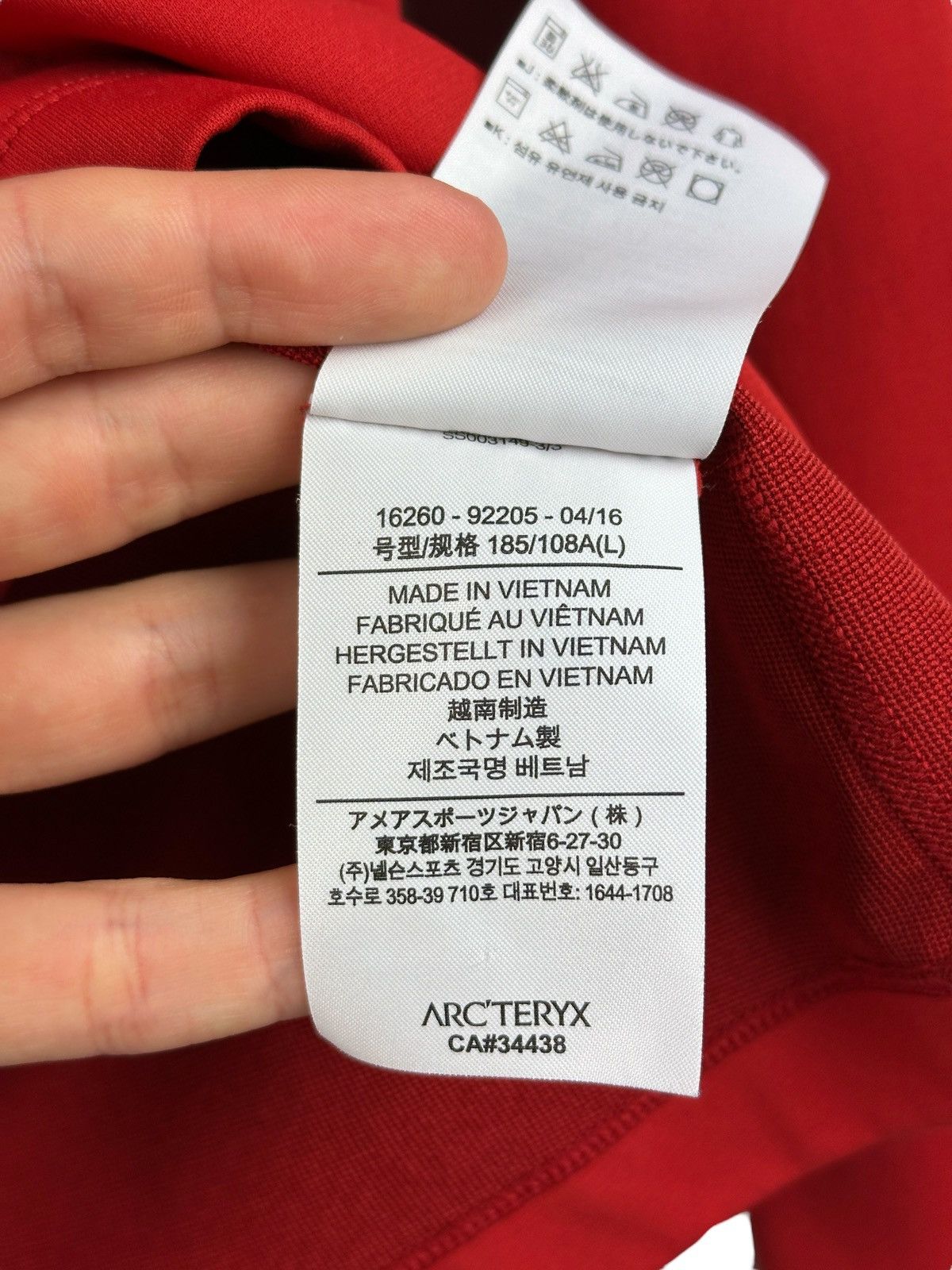 Arc'teryx Arc’teryx Phase AR Long Sleeve Thermo Shirt Red Size US L / EU 52-54 / 3 - 12 Thumbnail