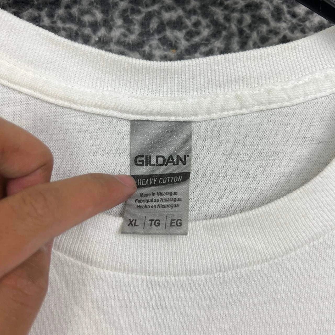 Gildan Vintage OC Ramps Shirt Men White Short Sleeve Crew Neck XL Size US XL / EU 56 / 4 - 4 Thumbnail