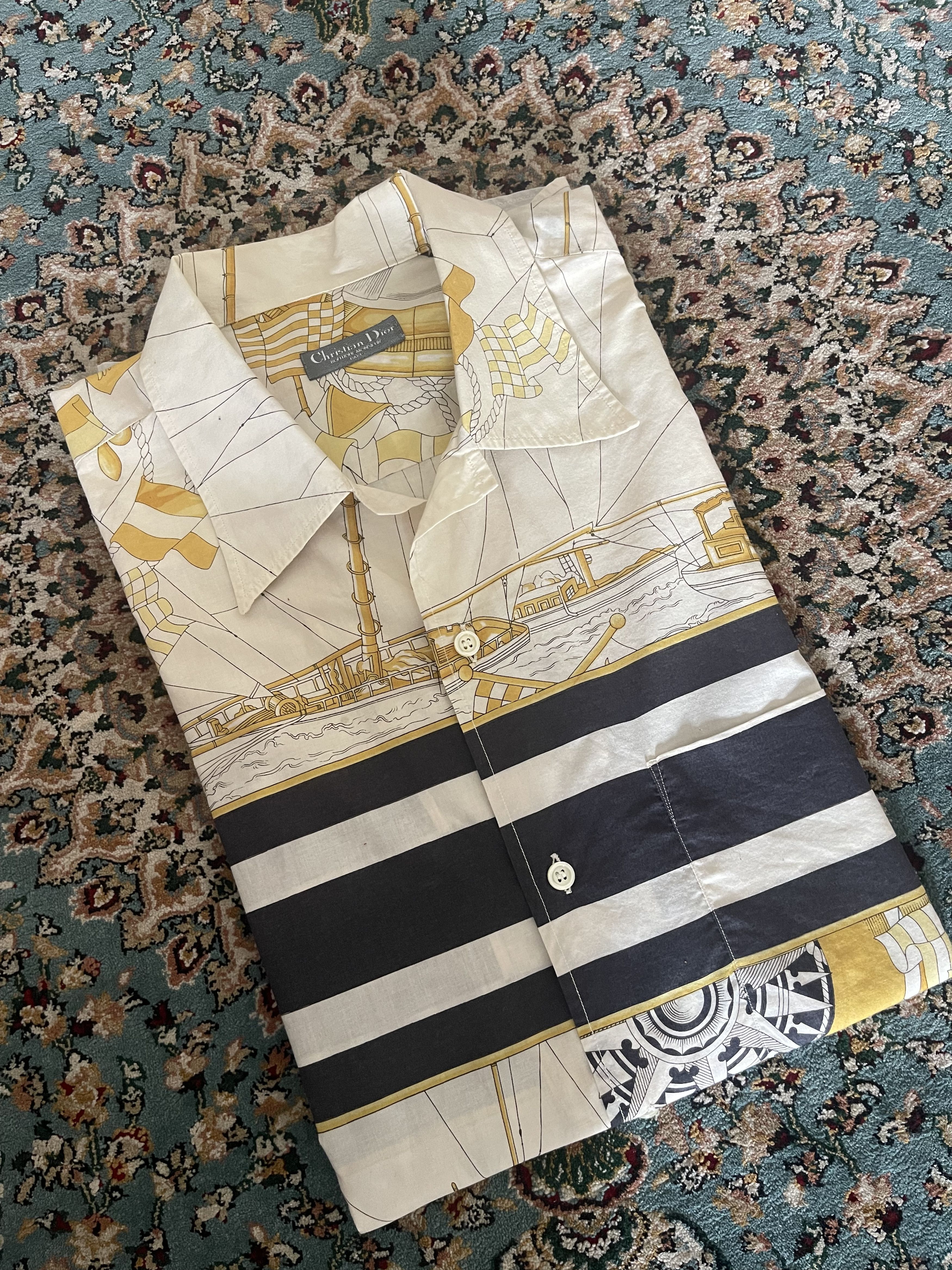 Christian Dior Monsieur Christian DIOR Button Down Shirt Sz XS/XL Baggy Oversize OVP Size US XS / EU 42 / 0 - 7 Thumbnail
